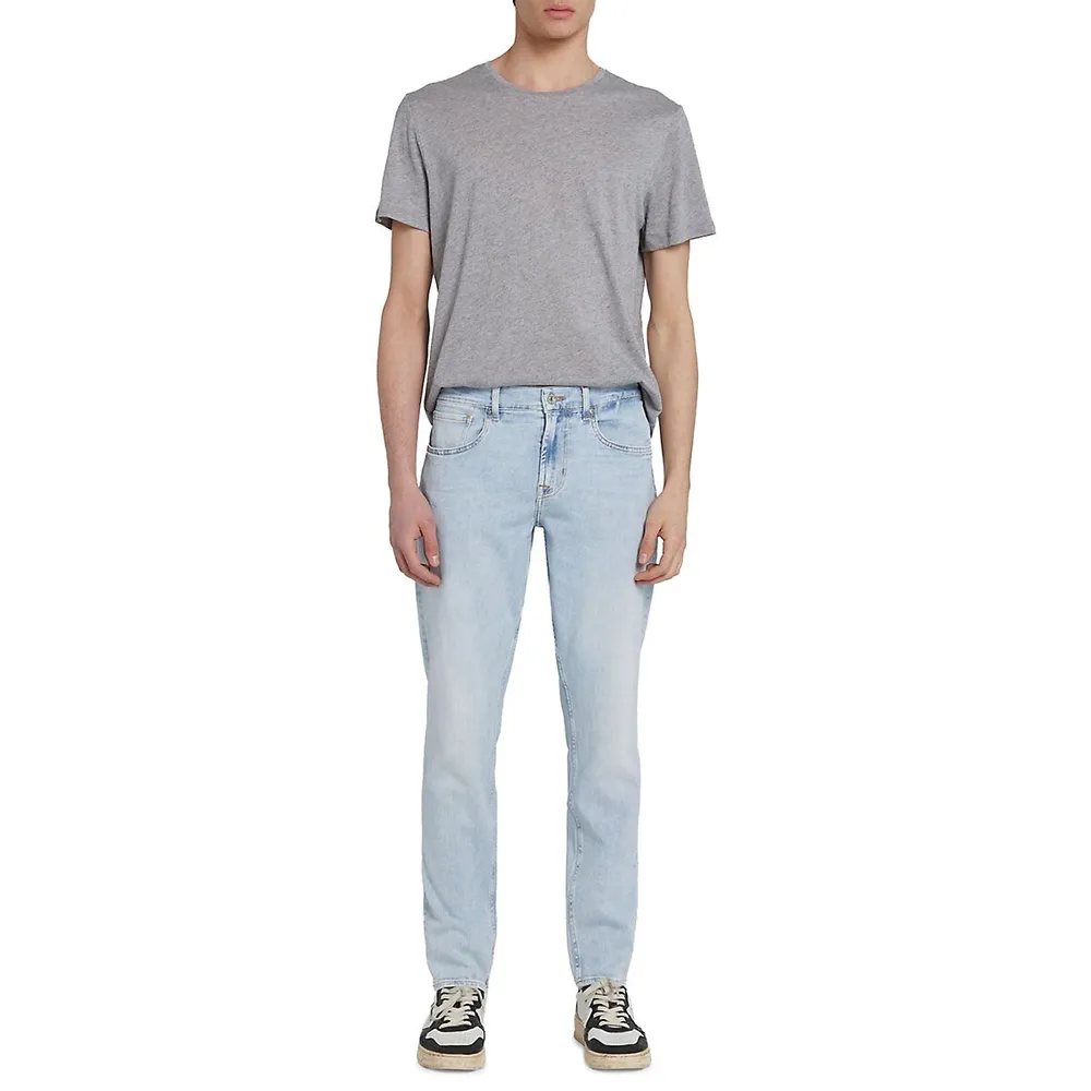 7 For All Mankind Adrien Left Hand Slim-Fit Jeans