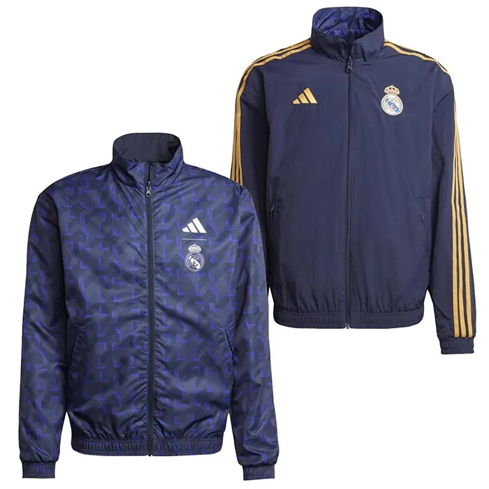 adidas Real Madrid Anthem Reversible Jacket 2024