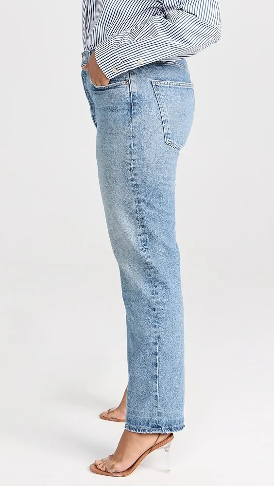 AGOLDE   90's Pinch Waist High Rise Straight Jeans 