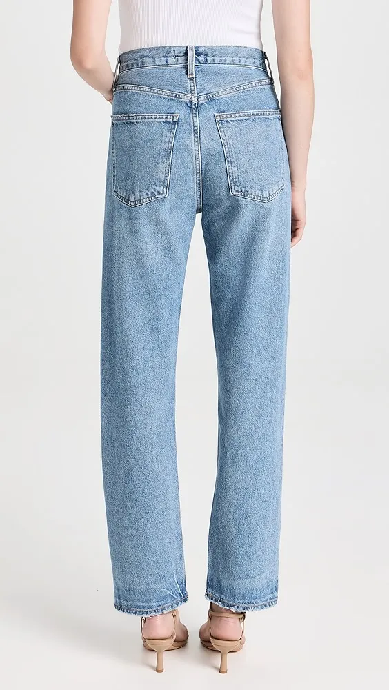 AGOLDE   90's Pinch Waist High Rise Straight Jeans 