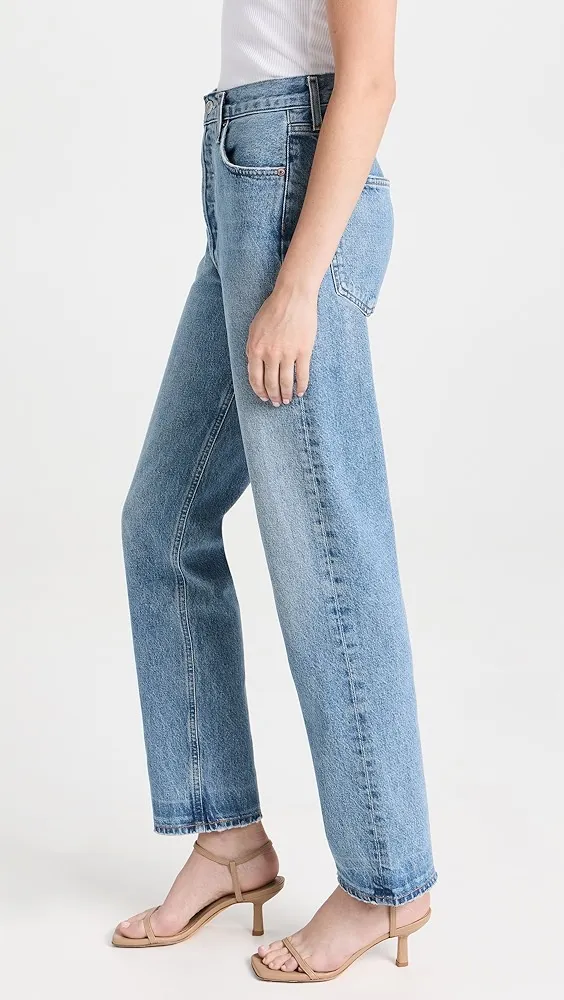 AGOLDE   90's Pinch Waist High Rise Straight Jeans 