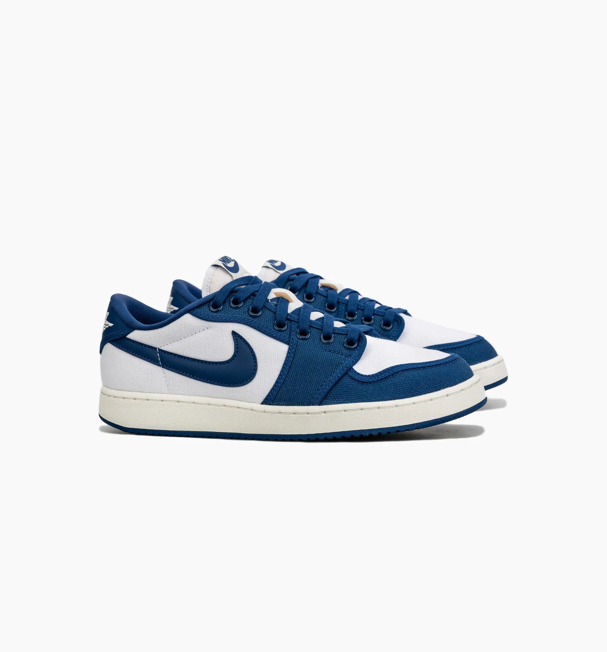 Air Jordan 1 KO Low Dark Royal Blue Mens Lifestyle Shoe - White/Blue