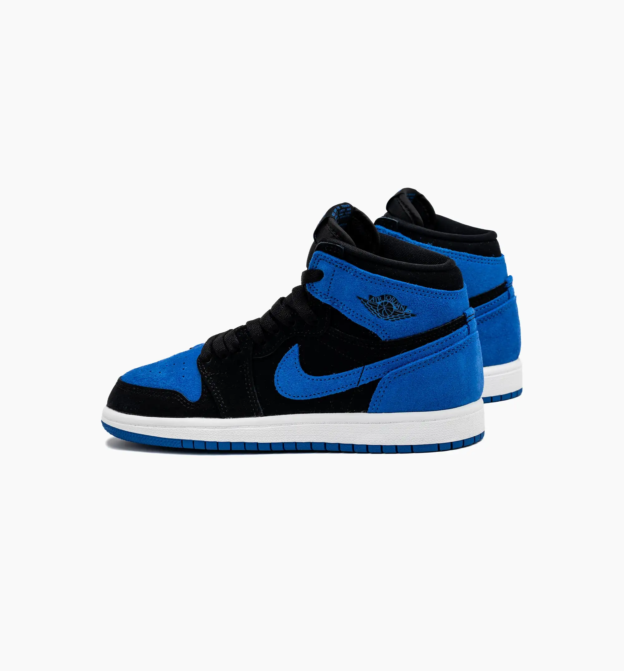 Air Jordan 1 Retro High OG Royal Reimagined Preschool Lifestyle Shoe - Black/Royal Blue/White Free Shipping