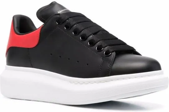 Alexander McQueen oversize lace-up sneakers Black