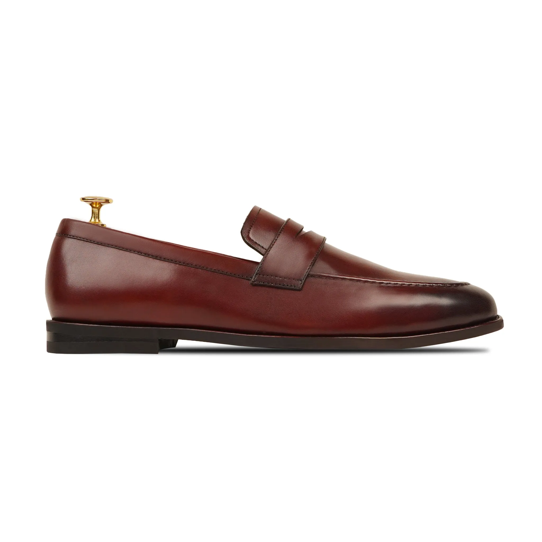 ALTON - OXBLOOD LOAFER