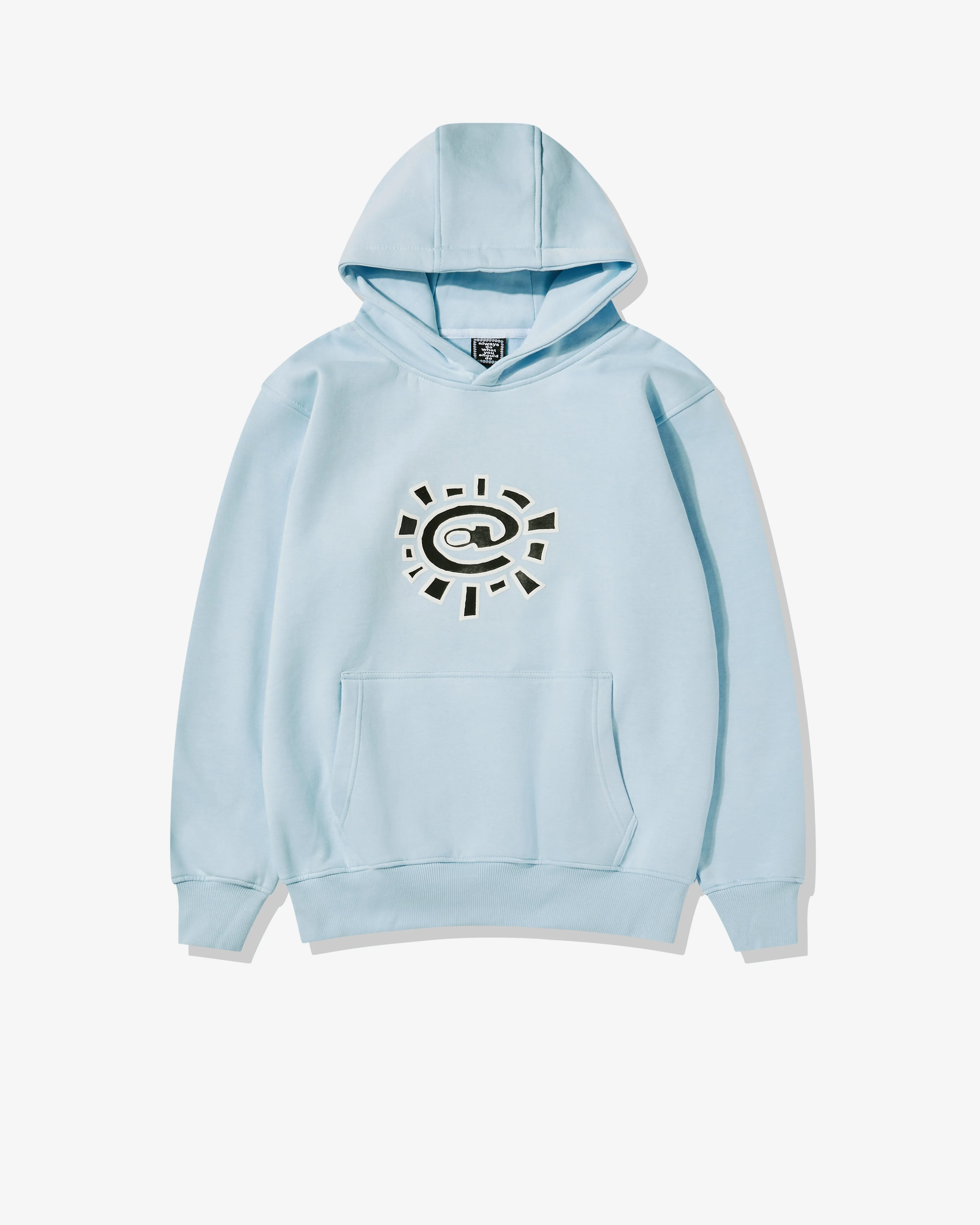 Always Do What You Should Do Women's DSM Exclusive @Sun Hoodie  Baby Blue