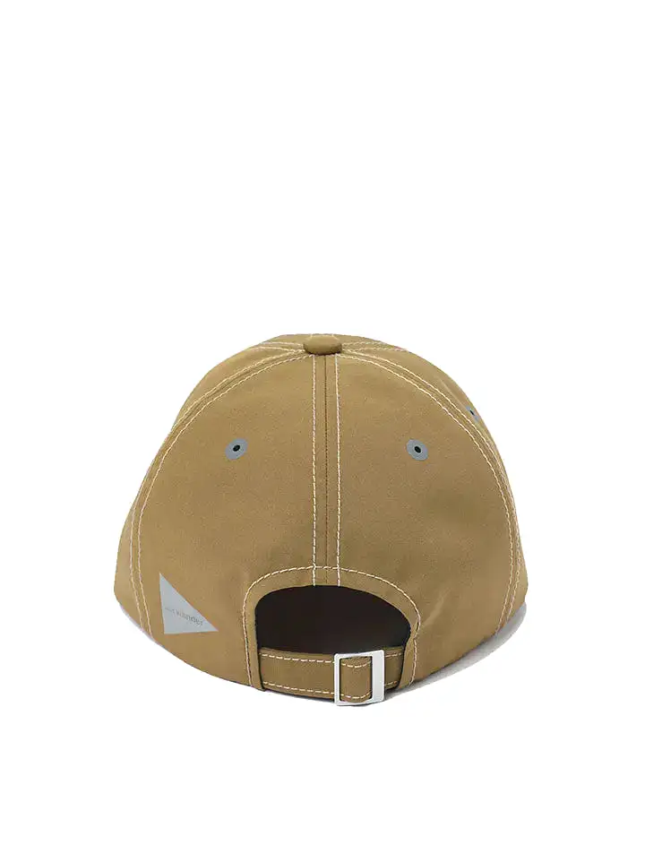 And Wander Pe/Co Cap Dark Beige