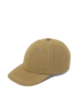 And Wander Pe/Co Cap Dark Beige