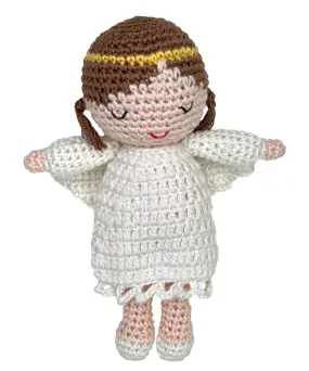 Angel Bamboo Crochet Rattle