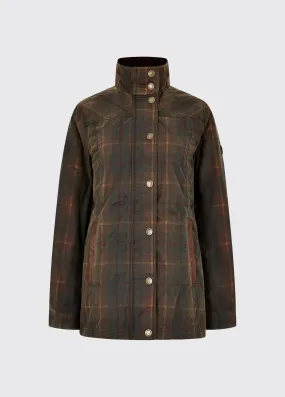 Annestown Wax Jacket - Hunter Brown