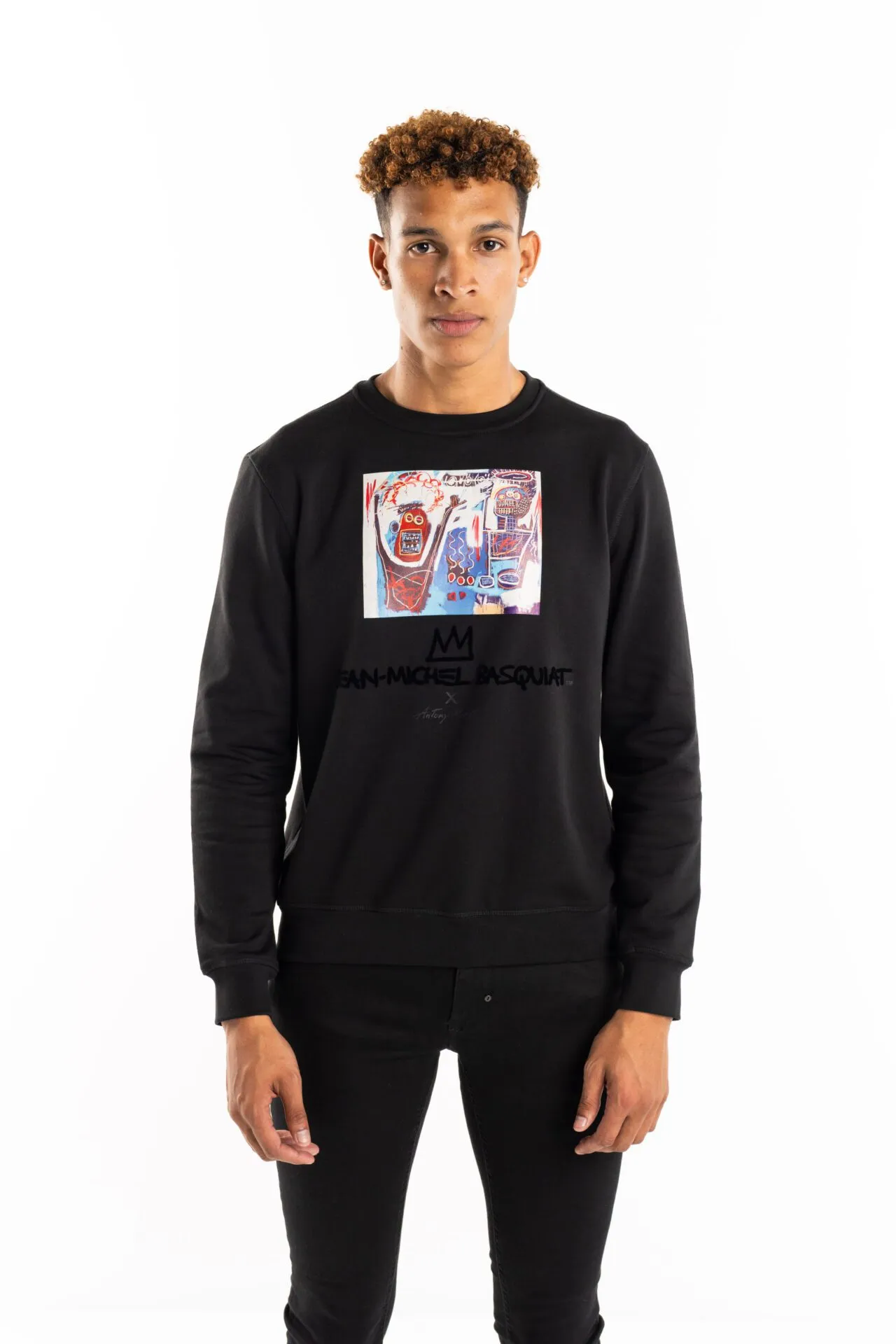 Antony Morato Sweatshirt Regular Fit MMFL00975-FA150185-9000