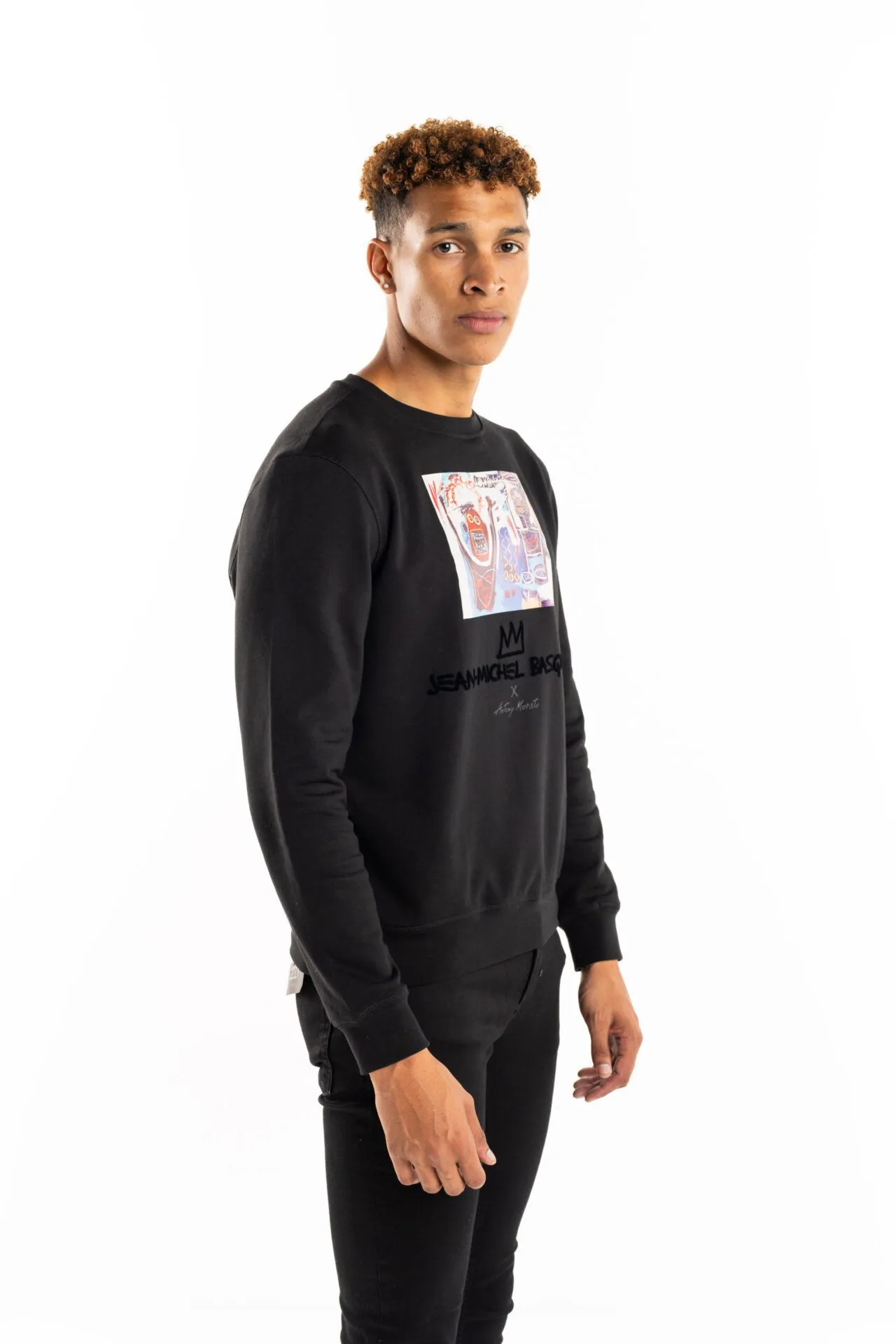 Antony Morato Sweatshirt Regular Fit MMFL00975-FA150185-9000