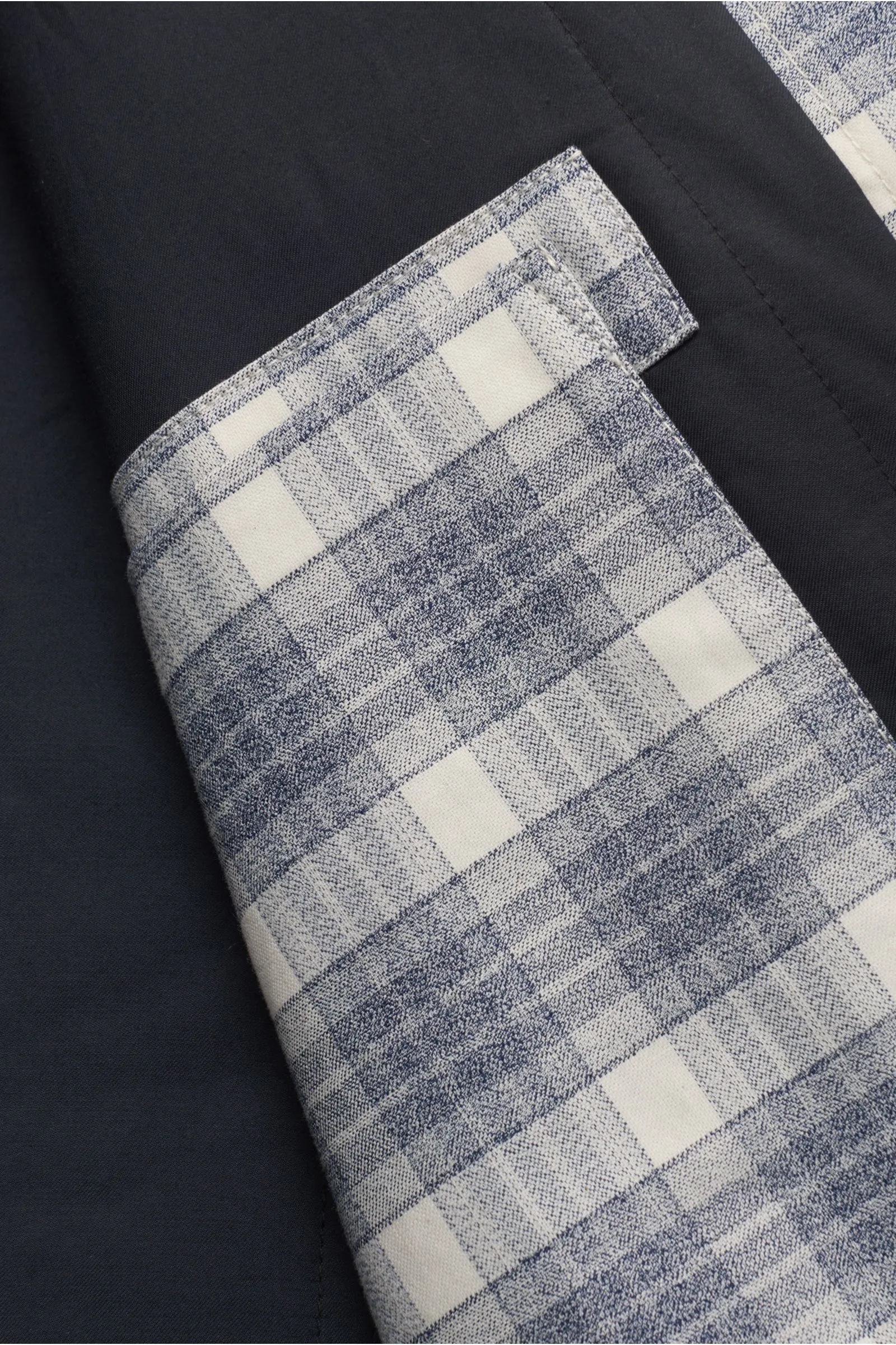 A.P.C. Jacket 'Alex' grey-blue/off-white checked