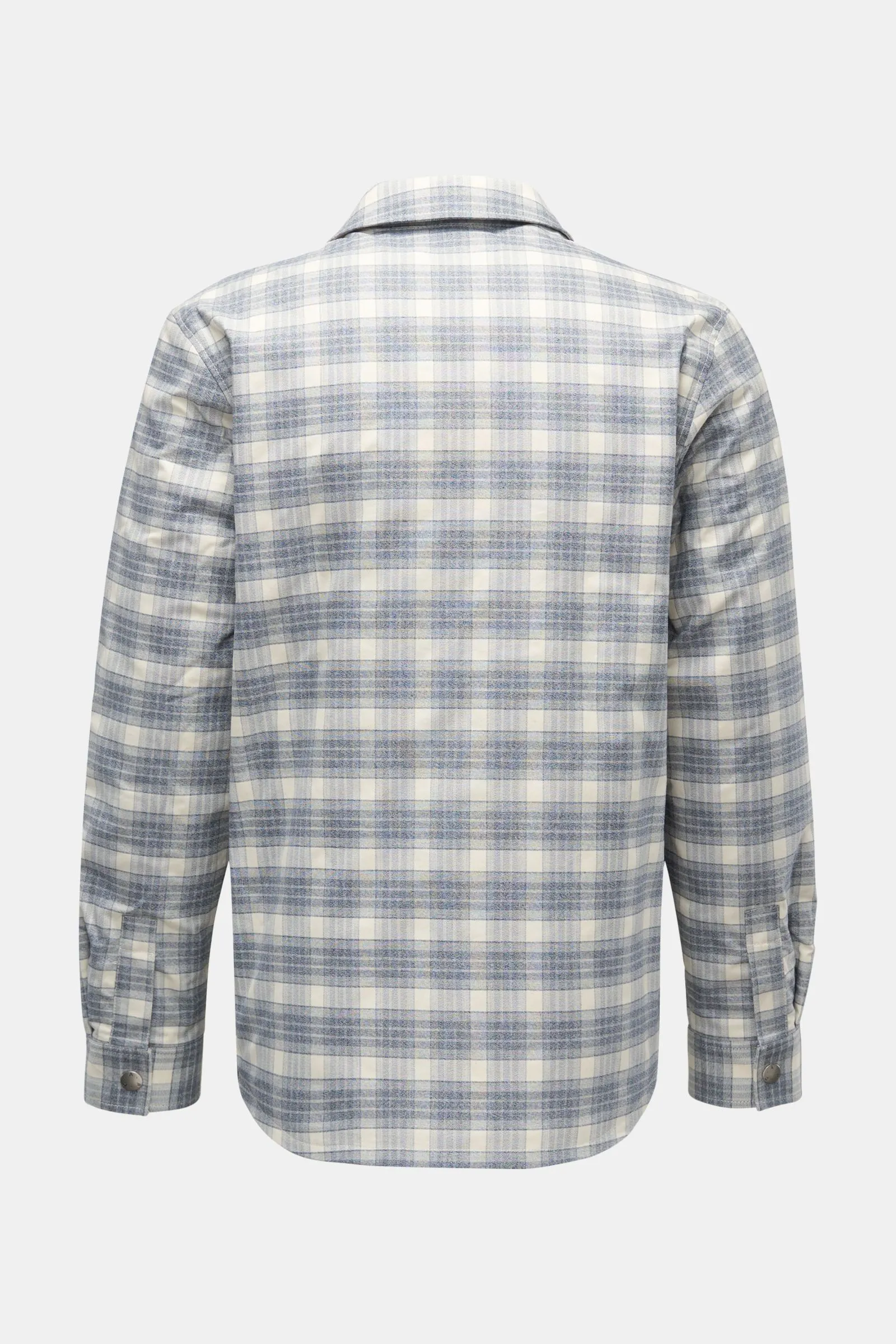 A.P.C. Jacket 'Alex' grey-blue/off-white checked