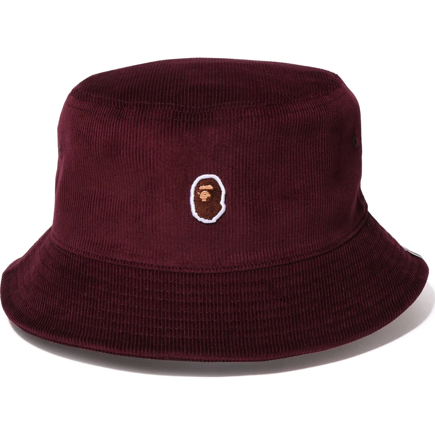 APE HEAD CORDUROY BUCKET HAT MENS