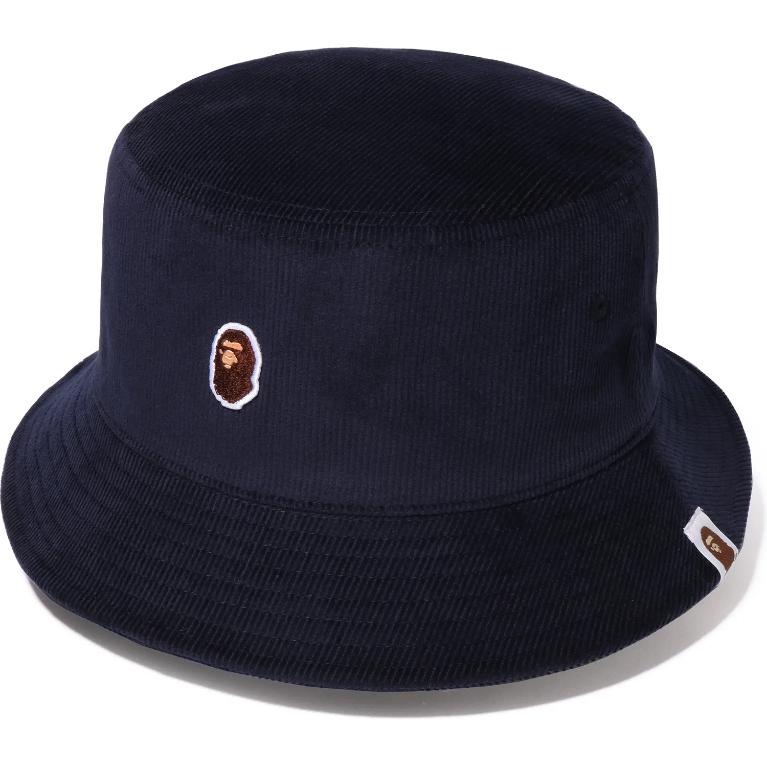 APE HEAD CORDUROY BUCKET HAT MENS