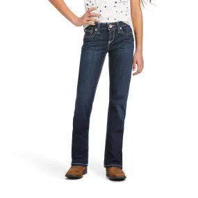 Ariat Girls R.E.A.L. Stretch Ella Boot Cut Jean (Naomi) - CLEARANCE