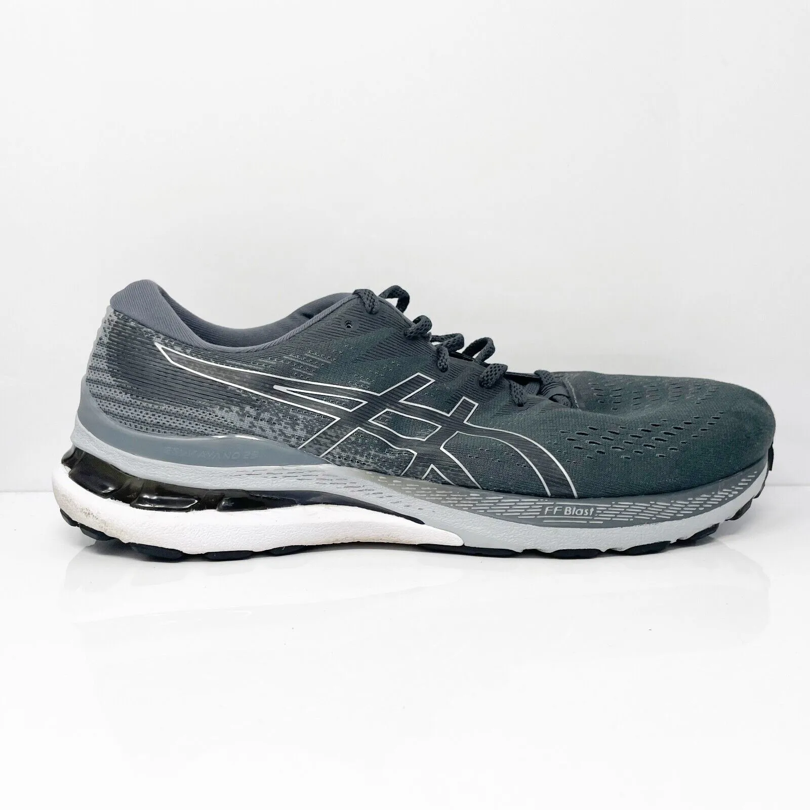 Asics Mens Gel Kayano 28 1011B189 Gray Running Shoes Sneakers Size 12