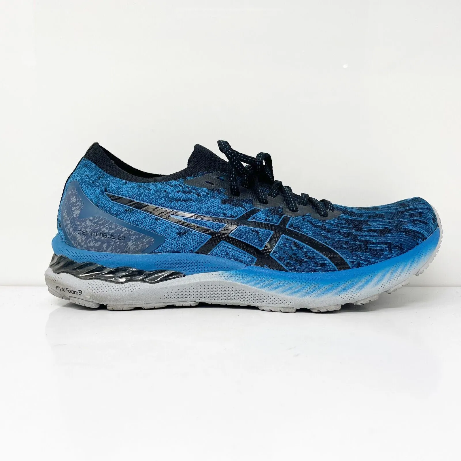 Asics Mens Gel Nimbus 23 1011B008 Blue Running Shoes Sneakers Size 10.5