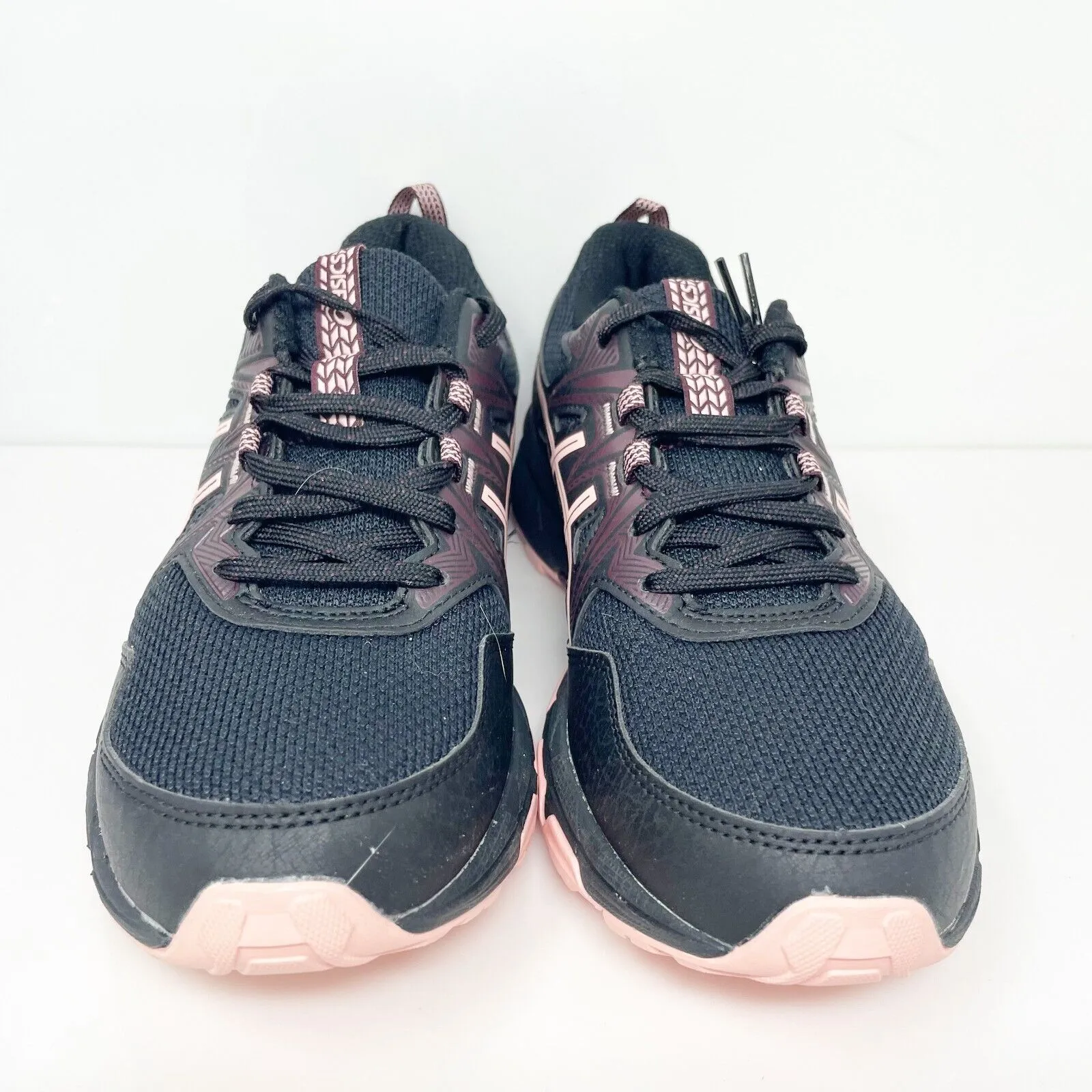 Asics Womens Gel Venture 8 1012A708 Black Running Shoes Sneakers Size 8