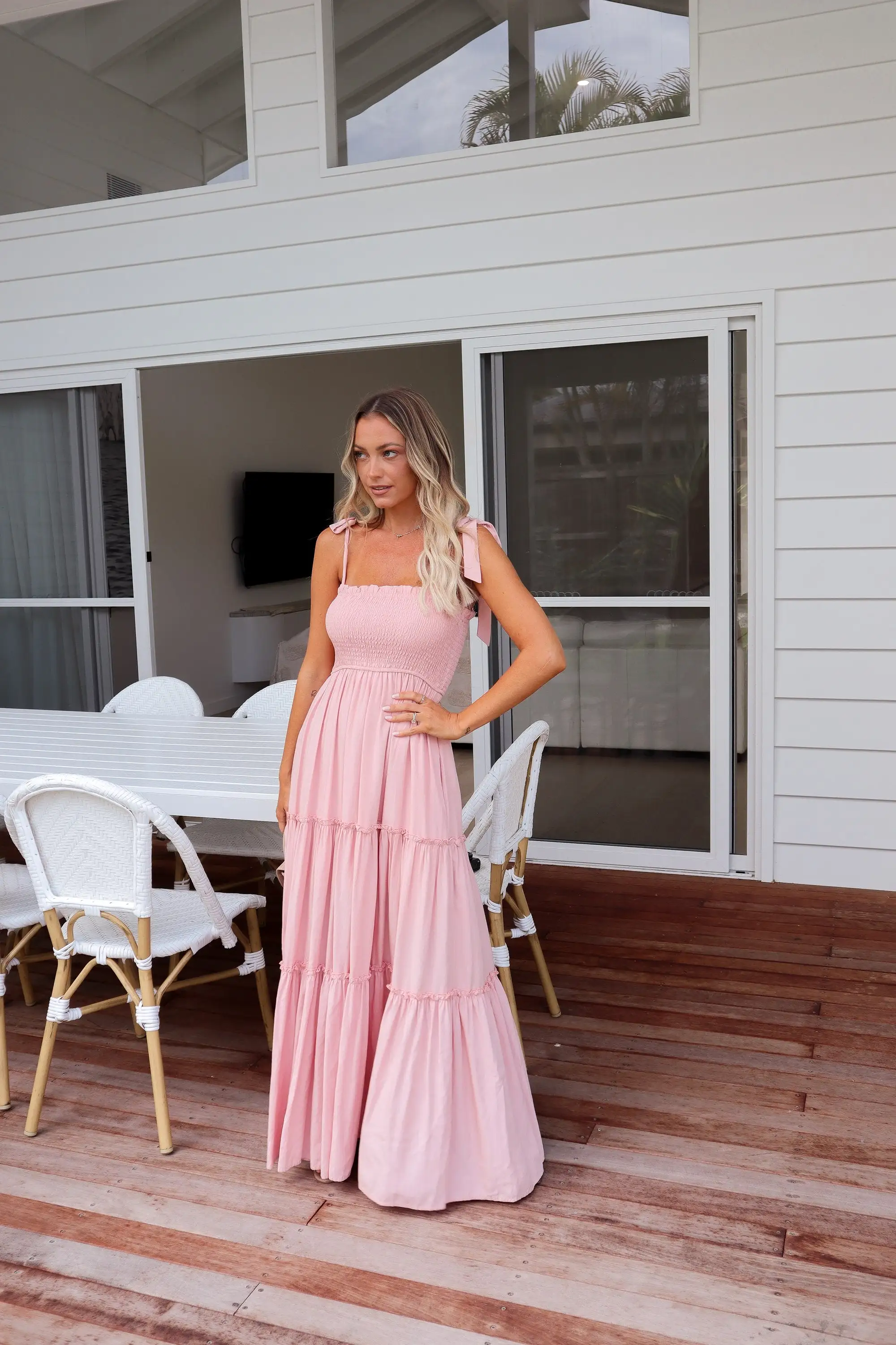 Baby Doll Maxi - Baby Pink