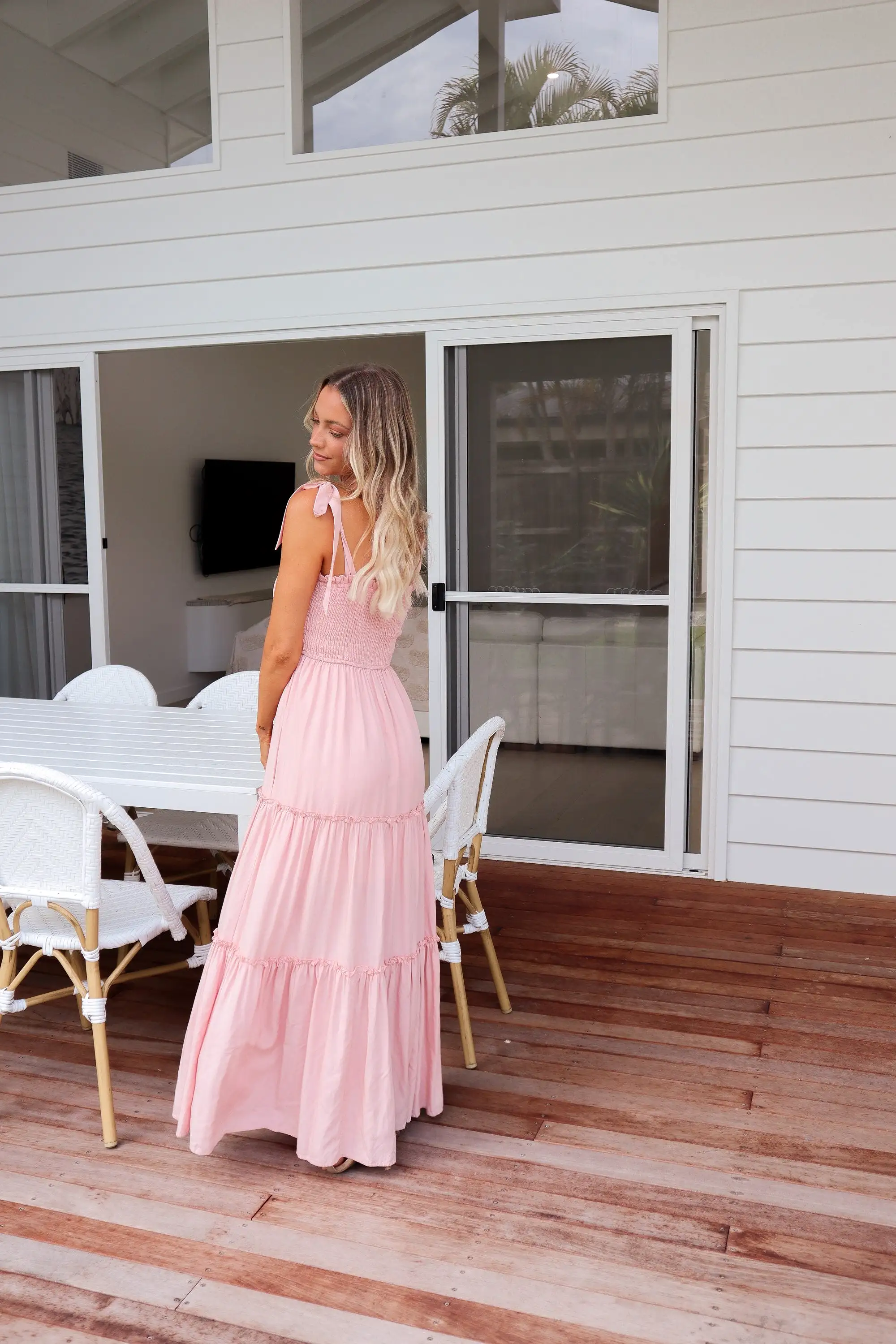 Baby Doll Maxi - Baby Pink