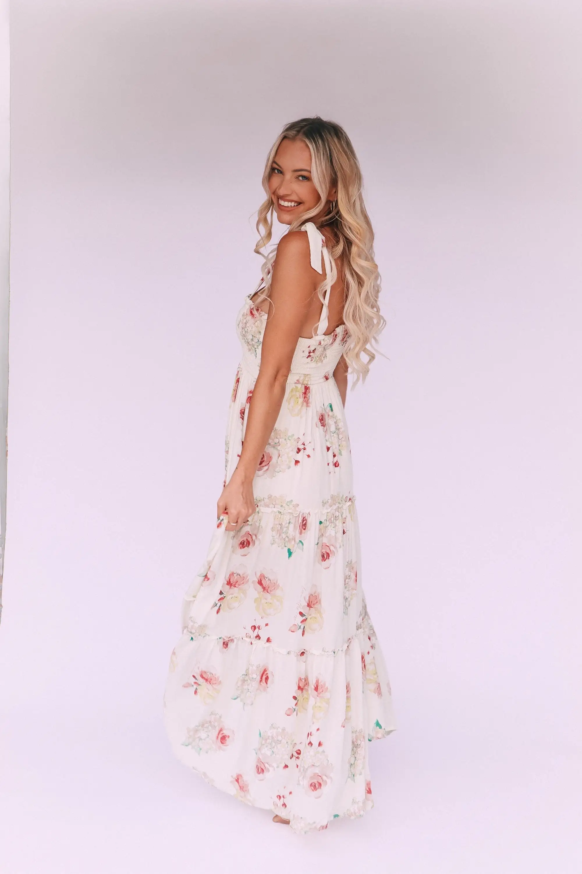 Baby Doll Maxi - Exclusive Floral Dream Print