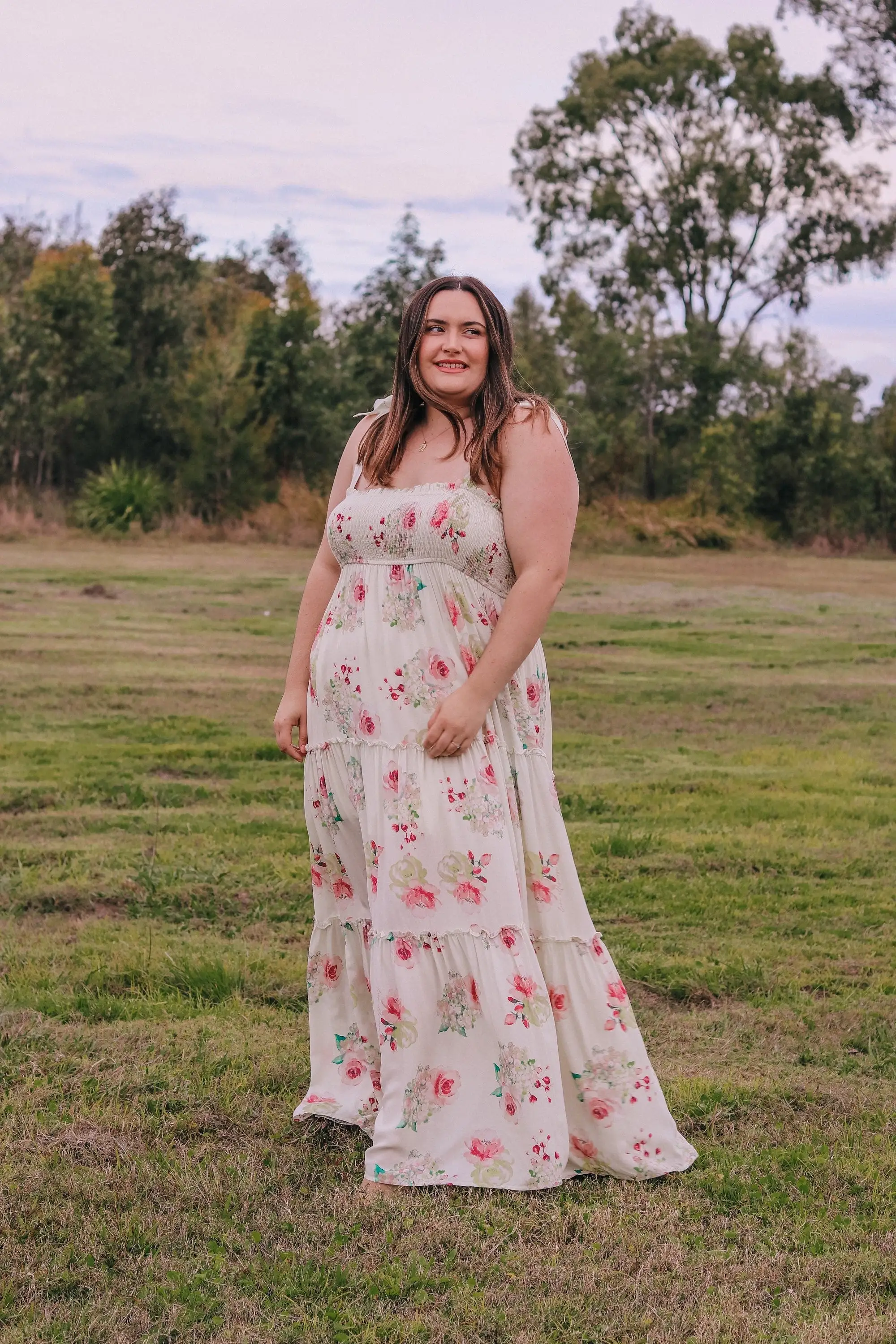 Baby Doll Maxi - Exclusive Floral Dream Print