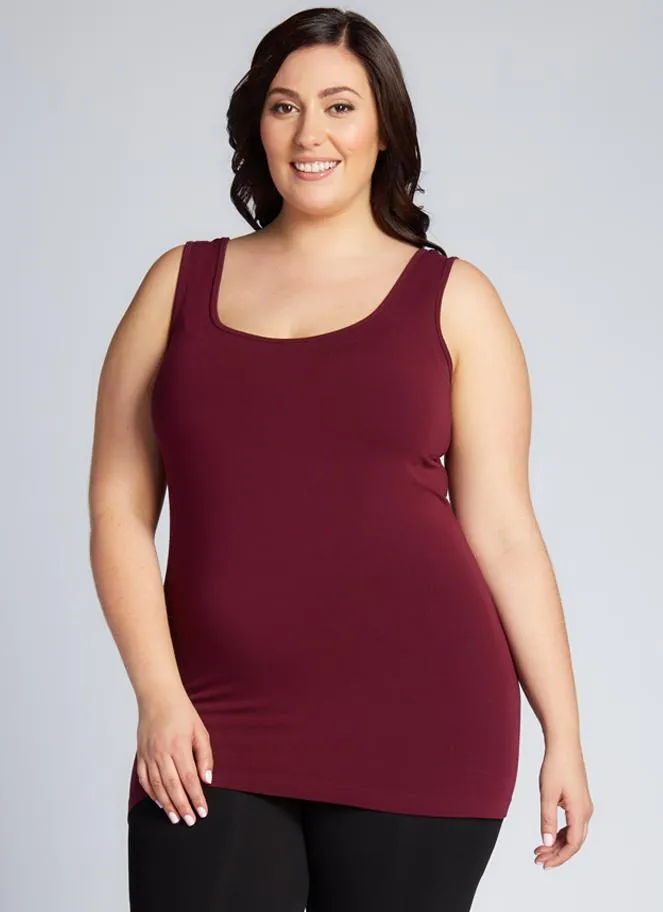 Bamboo Curvy Classic Tank Top