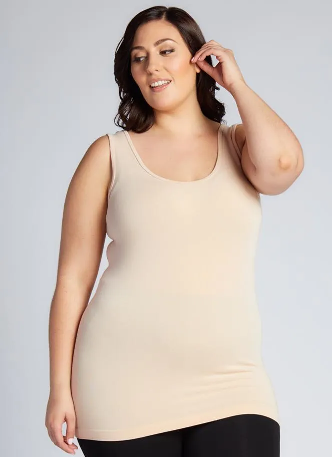 Bamboo Curvy Classic Tank Top