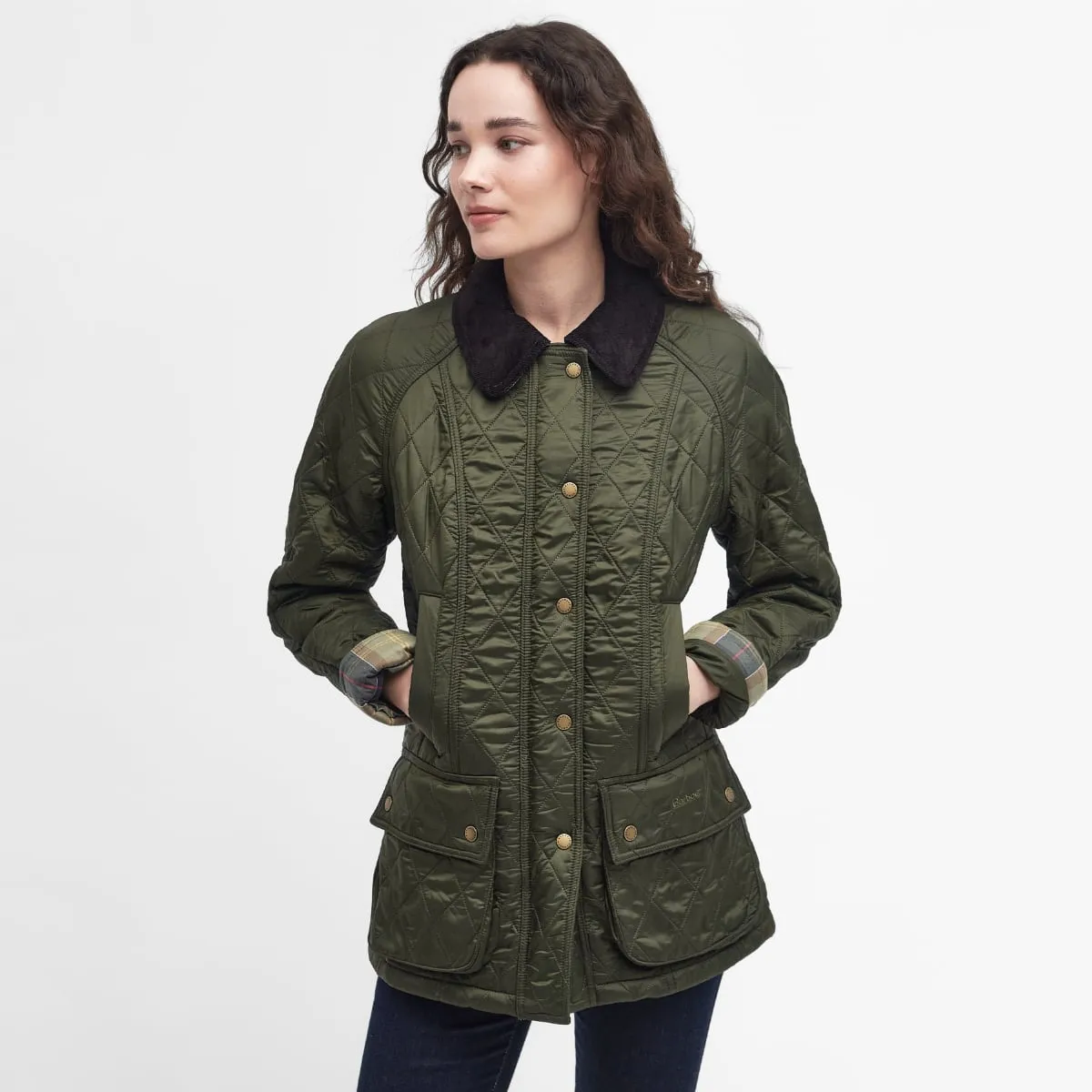 Barbour Beadnell Polarquilt Women's Jacket | Olive