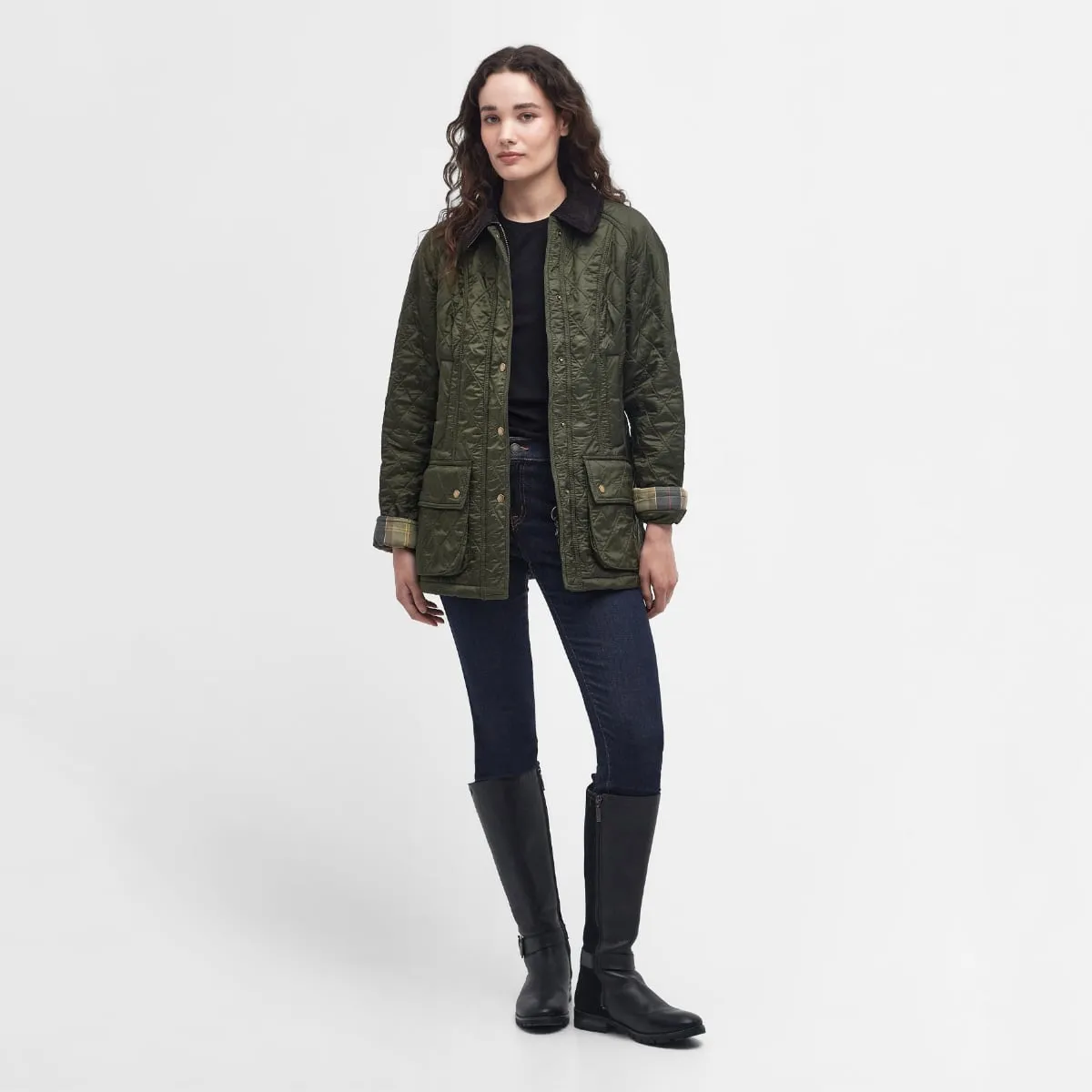 Barbour Beadnell Polarquilt Women's Jacket | Olive