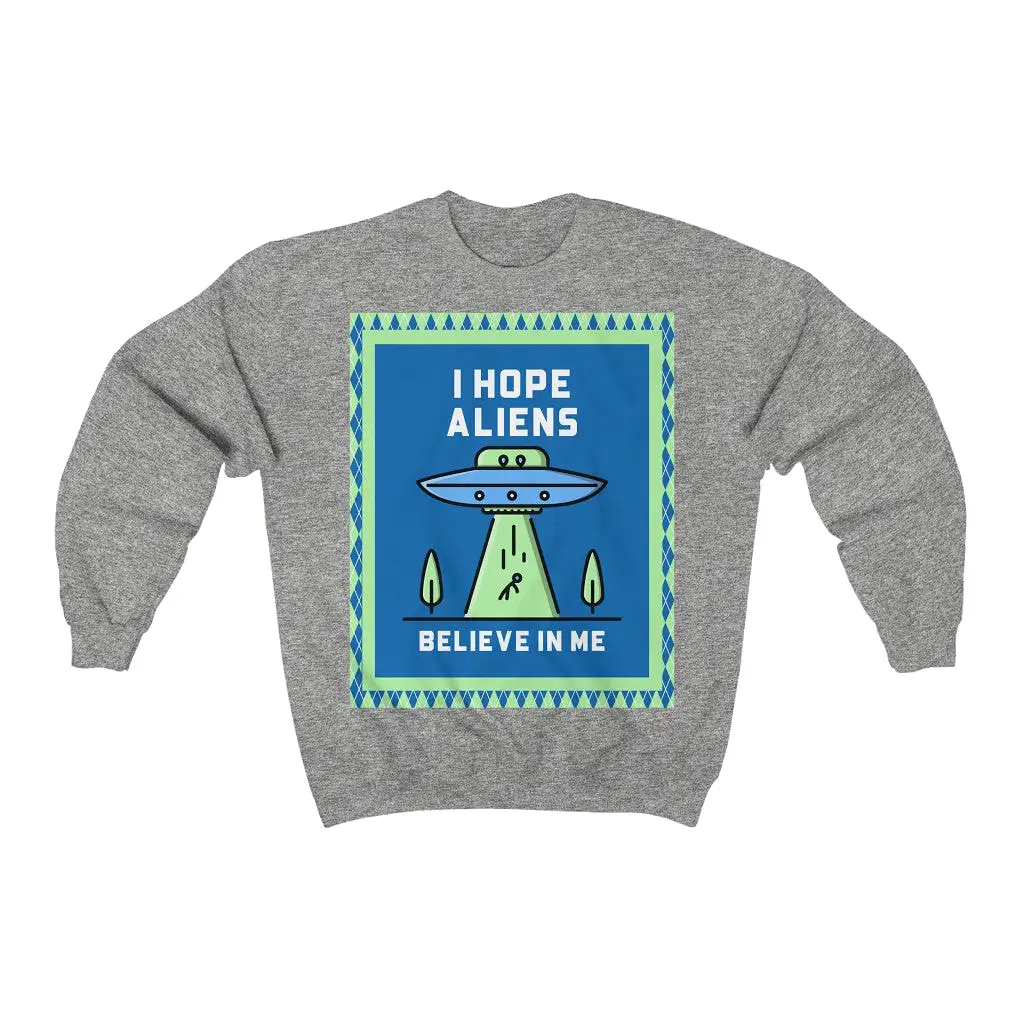 Believe in Me HD Crewneck Sweatshirt