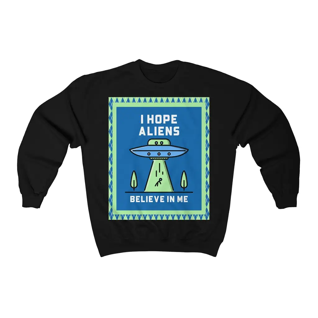 Believe in Me HD Crewneck Sweatshirt