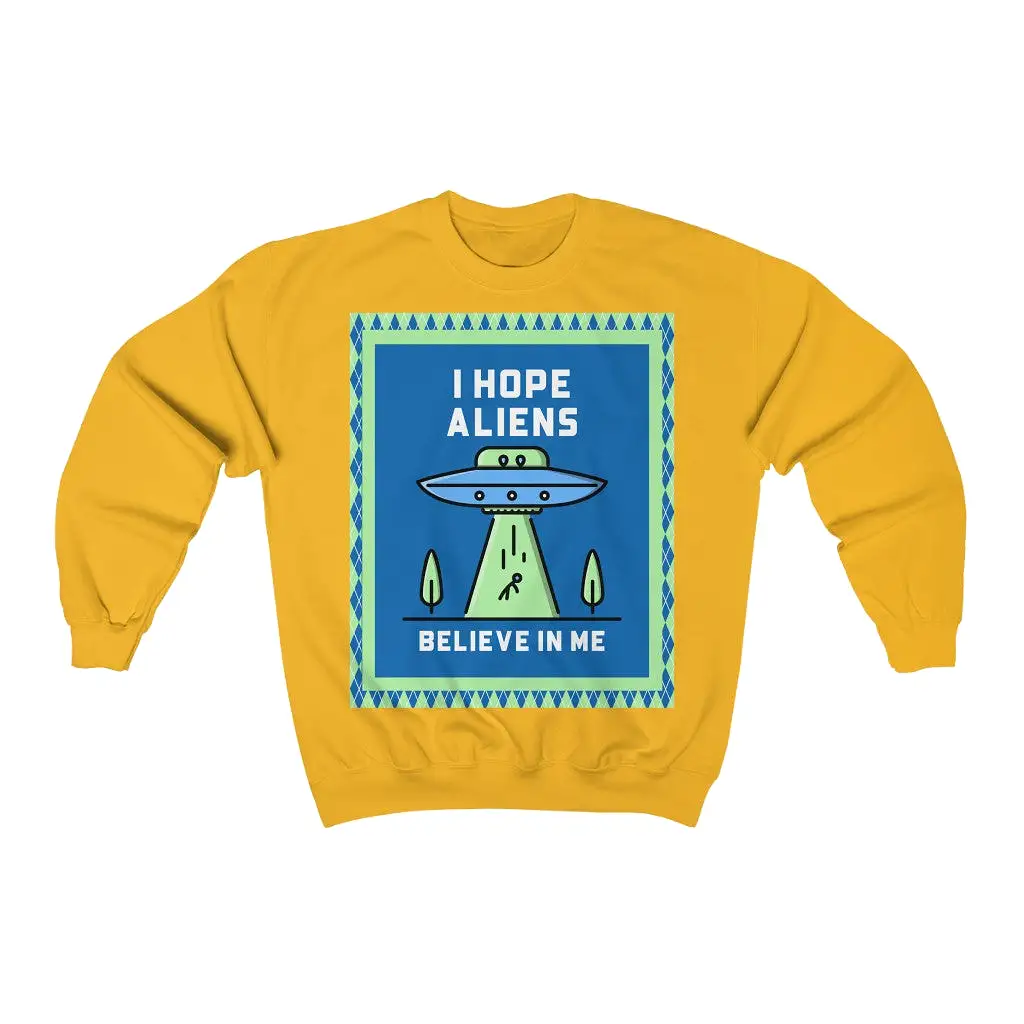 Believe in Me HD Crewneck Sweatshirt