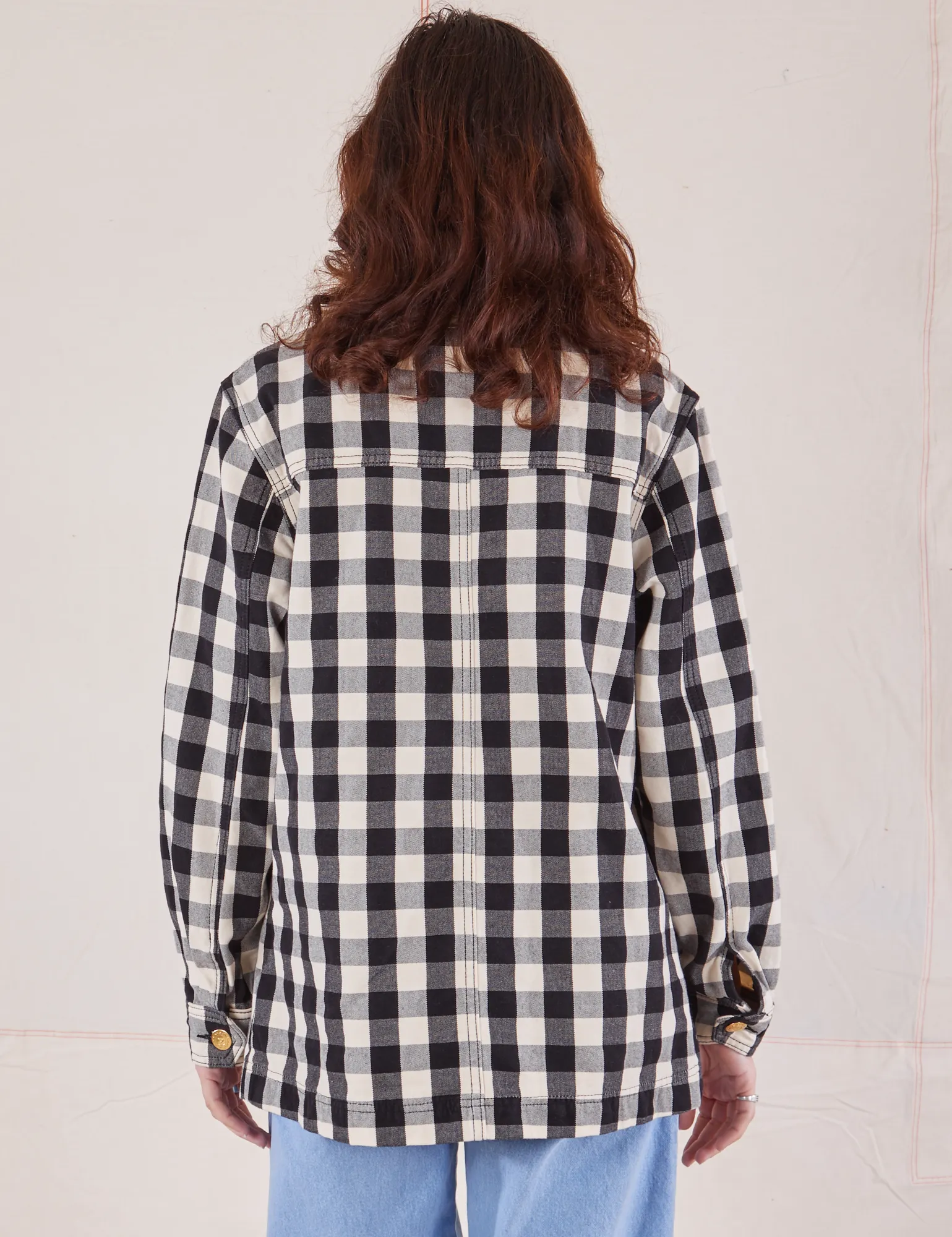 Big Gingham Field Coat *FINAL SALE*