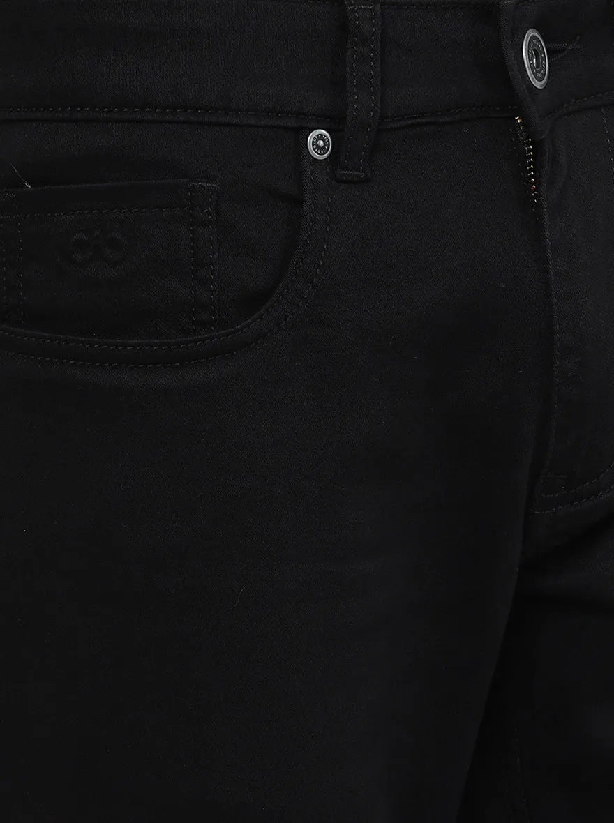 Black Washed Slim Fit Jeans | JadeBlue