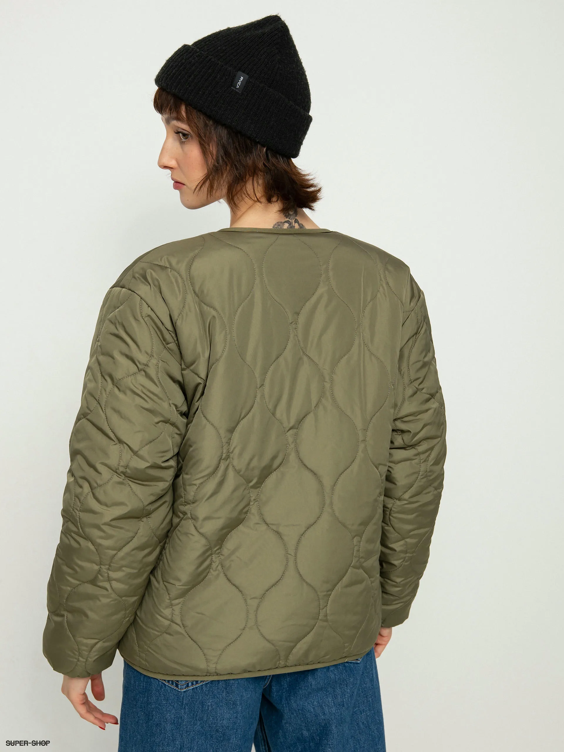 Brixton Sherpa Reversible Padded Jacket Wmn (military olive)