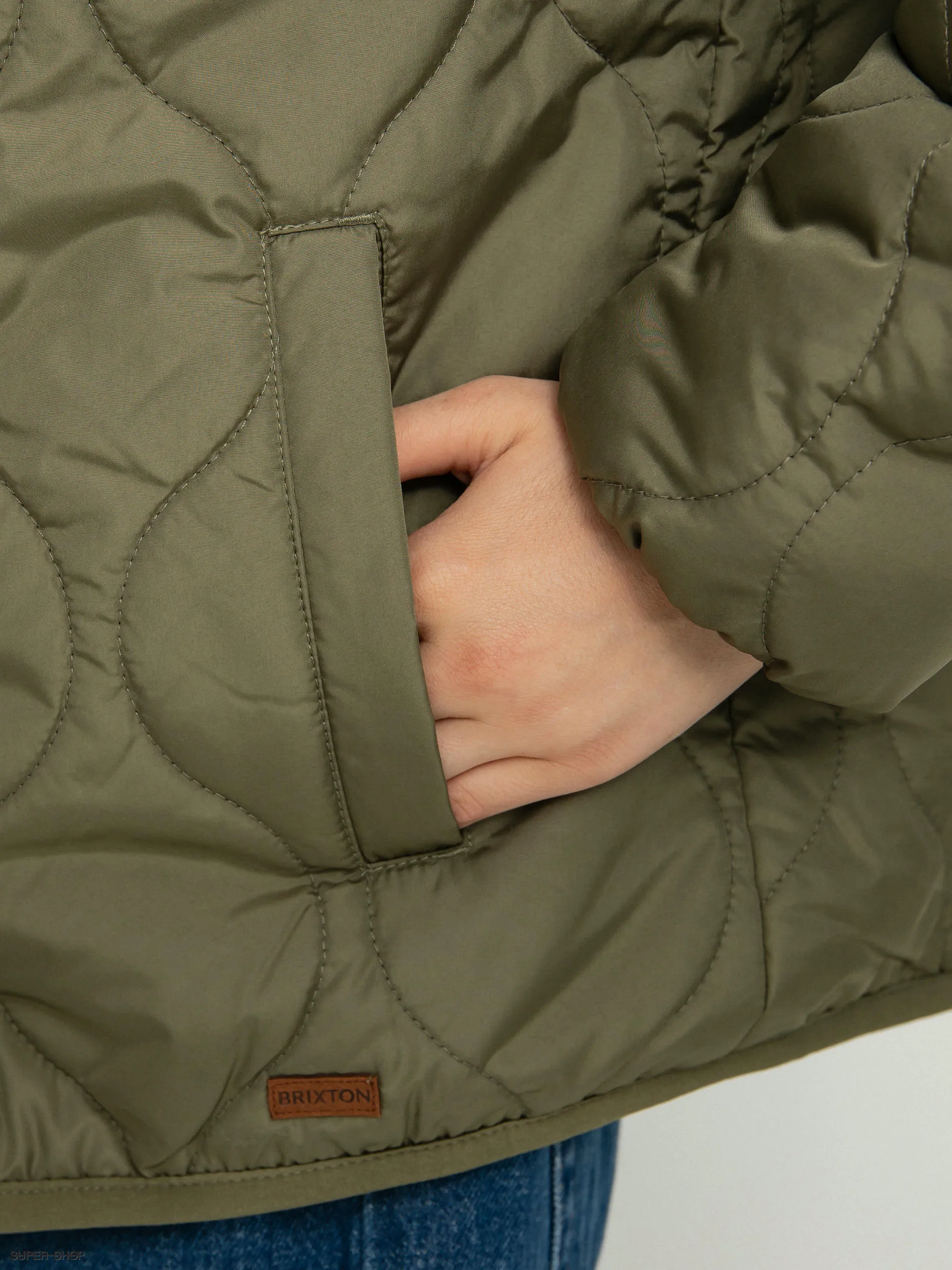 Brixton Sherpa Reversible Padded Jacket Wmn (military olive)