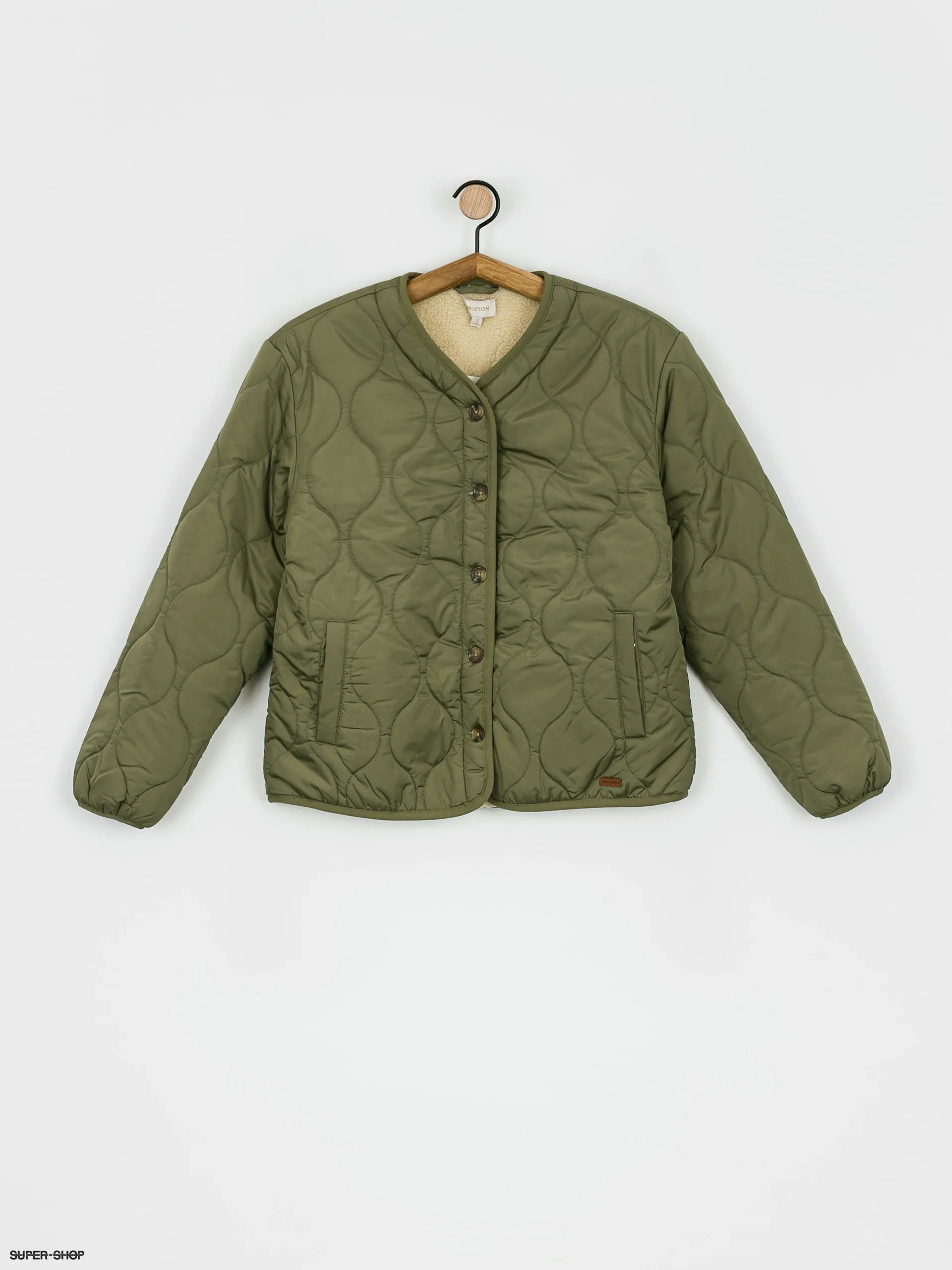 Brixton Sherpa Reversible Padded Jacket Wmn (military olive)