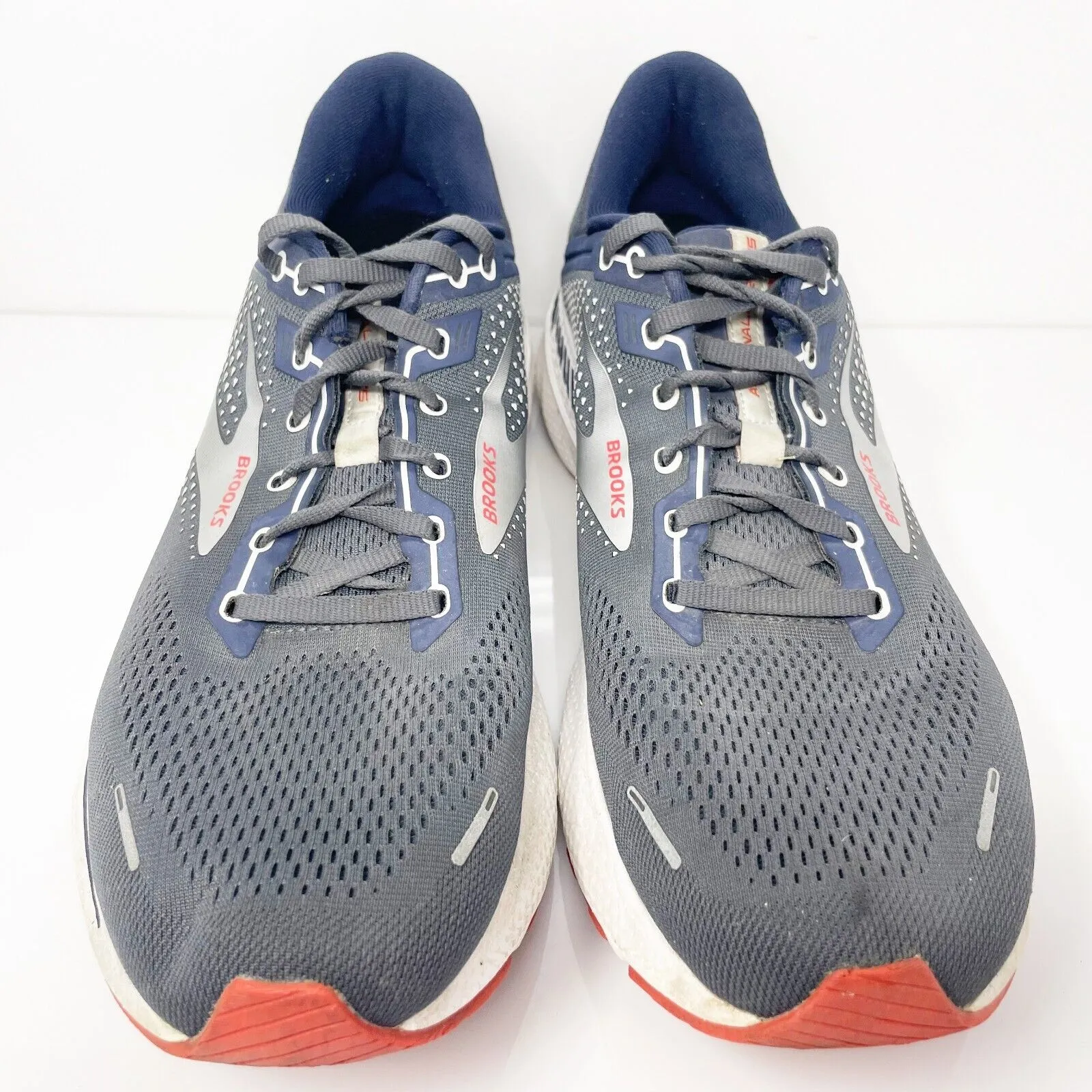 Brooks Mens Adrenaline GTS 22 1103661D435 Blue Running Shoes Sneakers Size 13 D