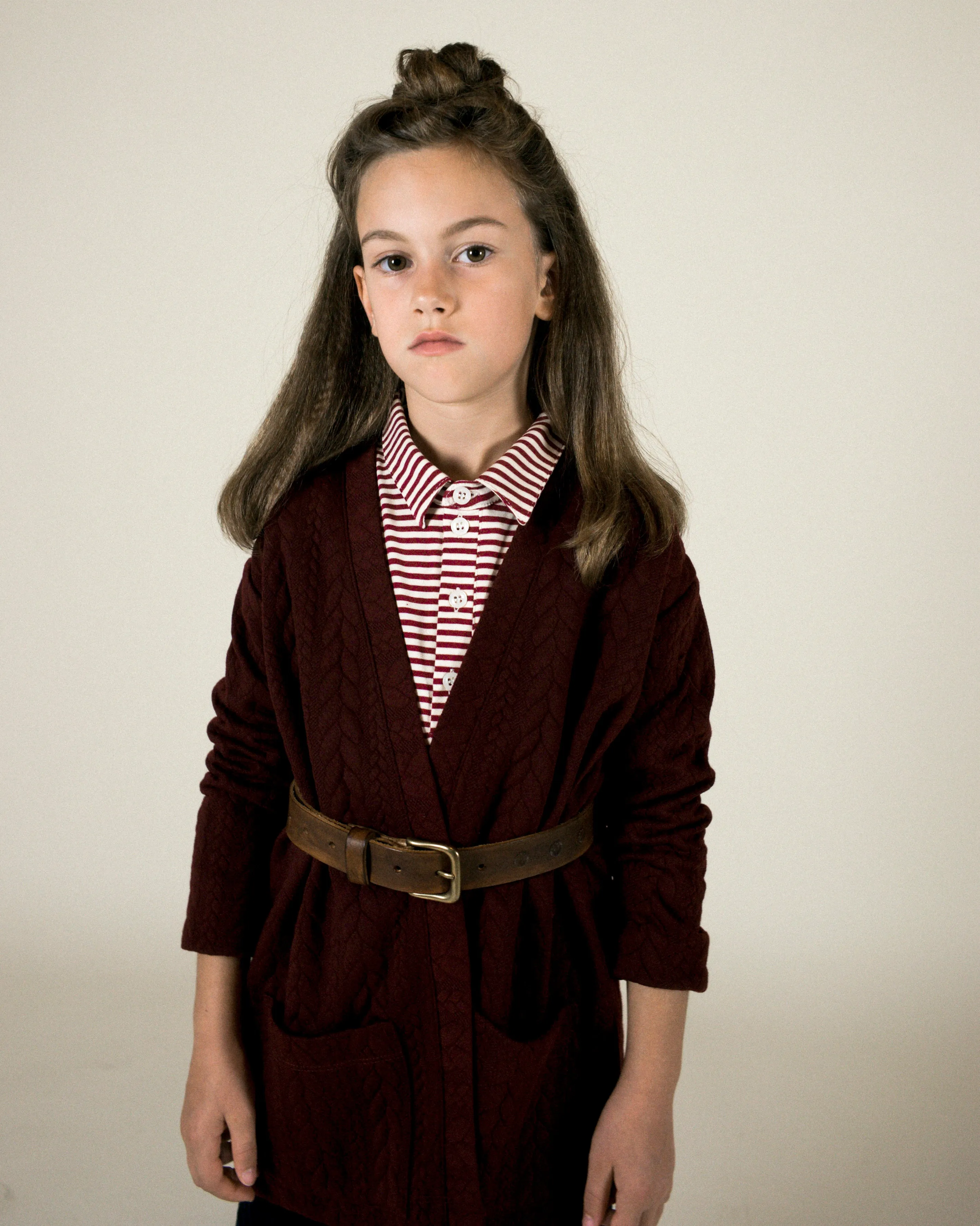 Cardigan ELENA Bordeaux