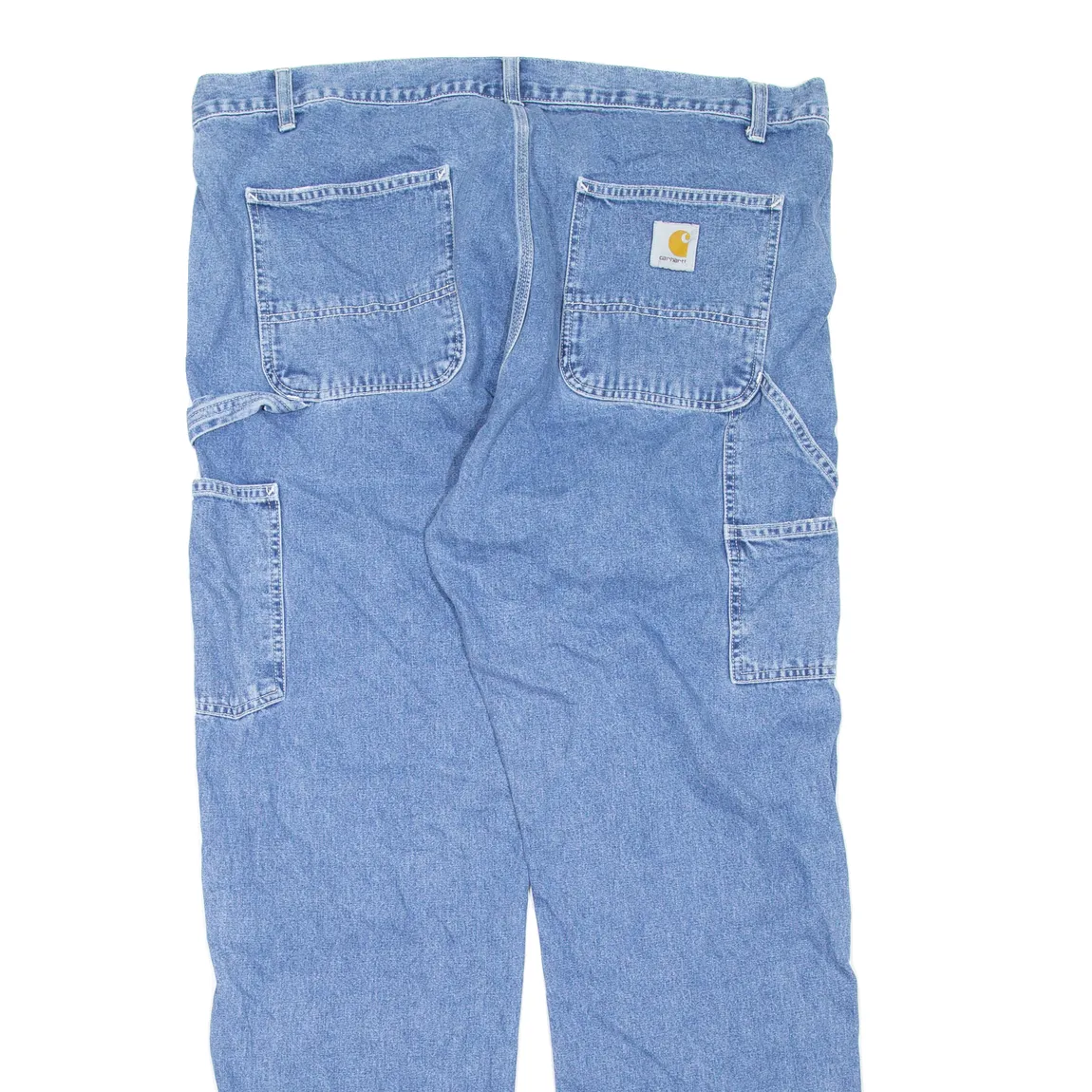 CARHARTT Mens Jeans Blue Regular Straight W40 L32