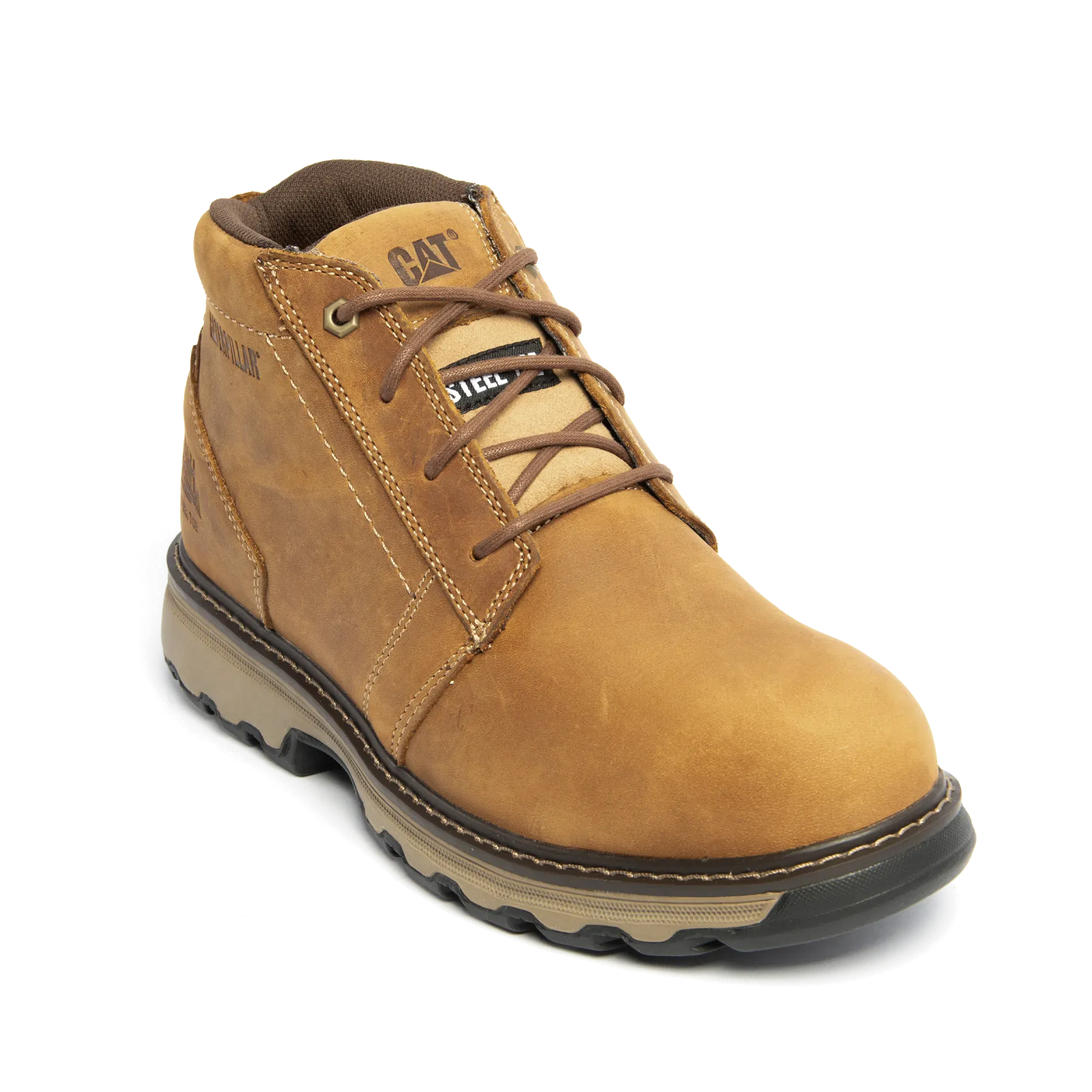 CAT 7068 S1P/SRA/HRO Parker Dark Beige/Tan Safety Boot