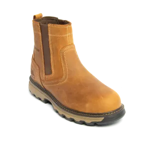 CAT 7069 S1P/SRA/HRO Pelton Dark Beige/Tan Safety Dealer Boot