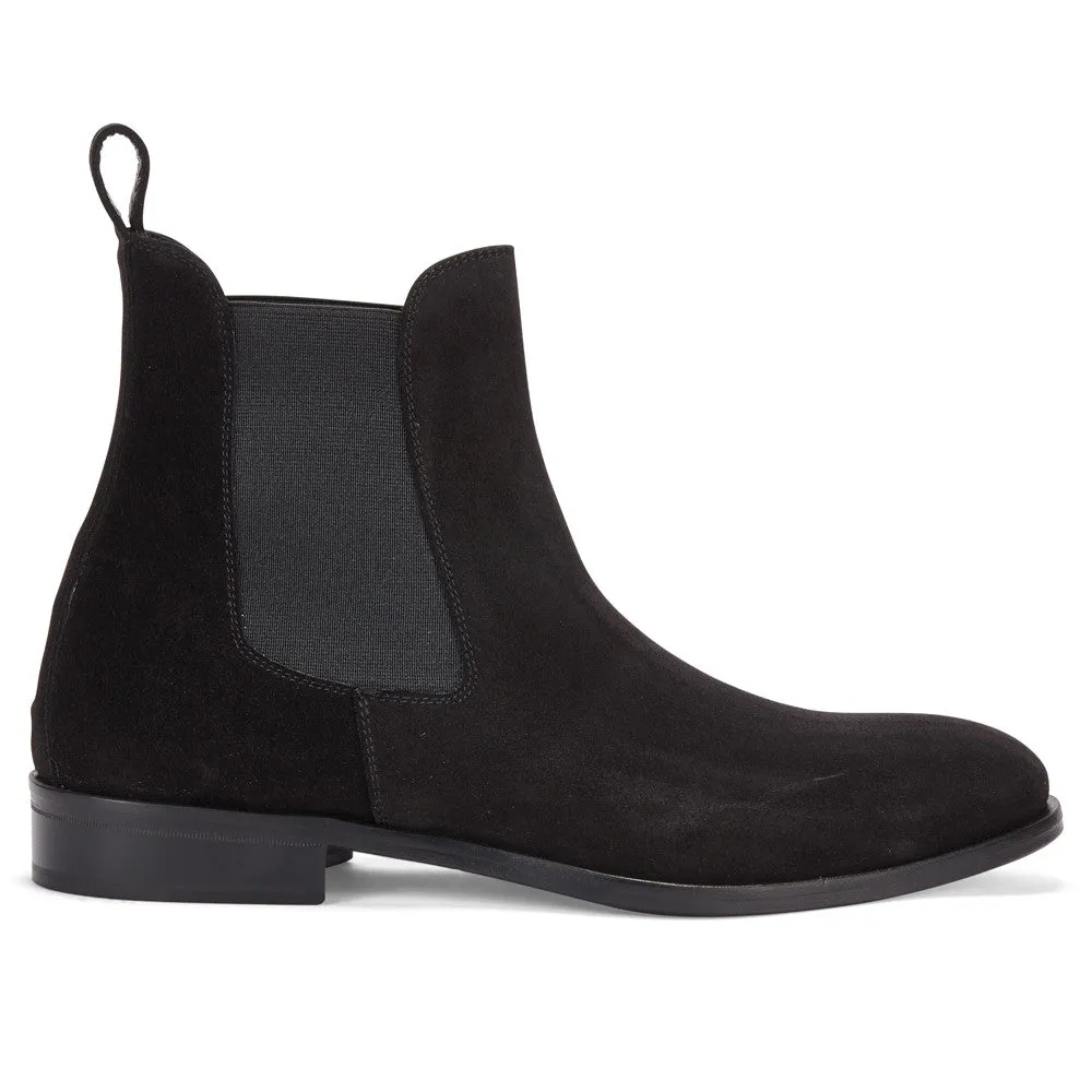 CHELSEA BOOT | BLACK SUEDE