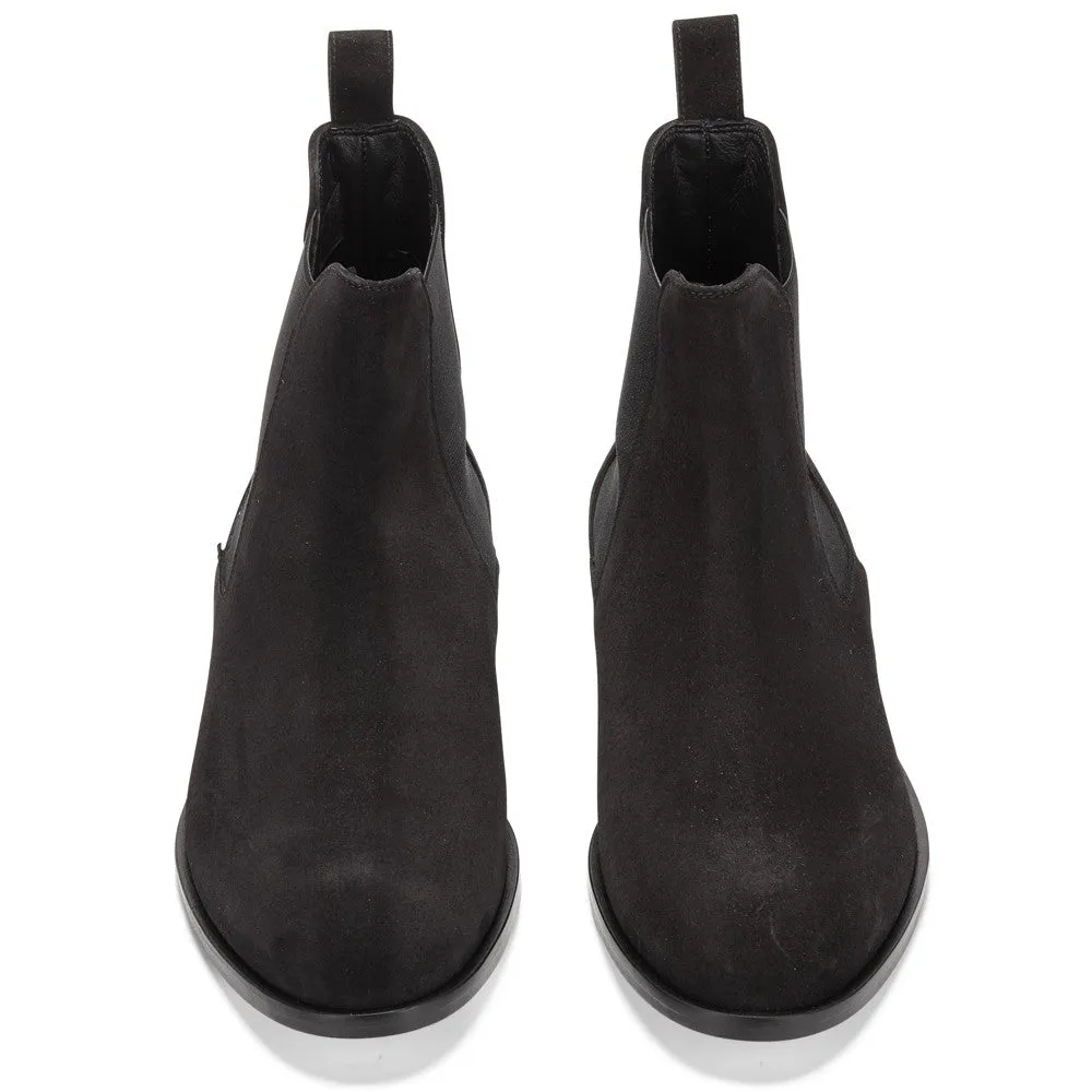 CHELSEA BOOT | BLACK SUEDE