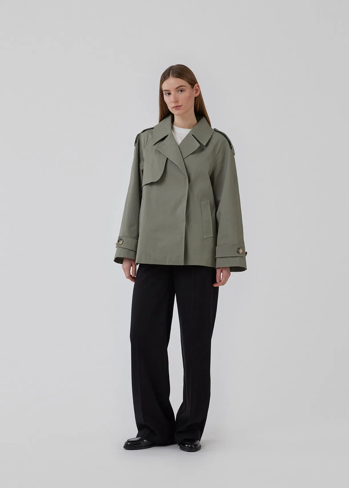 Clara jacket - Soft Moss