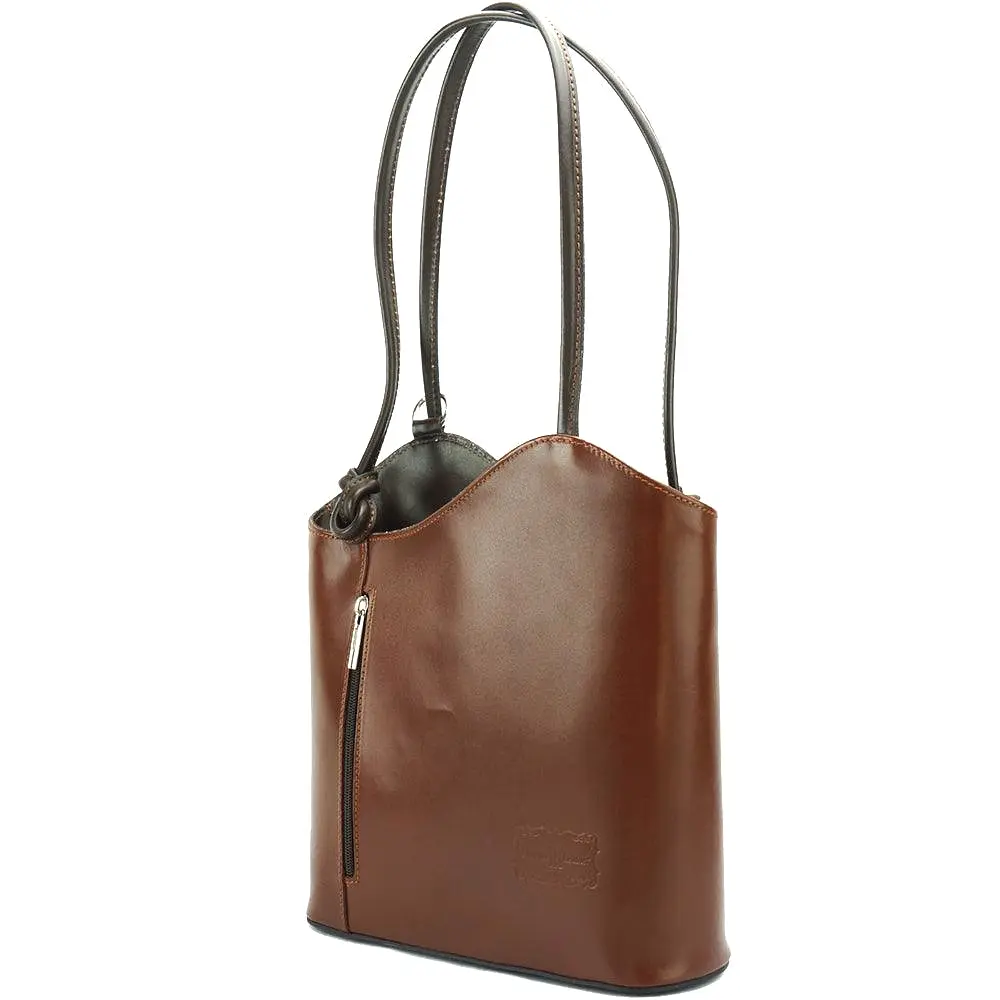 Cloe leather shoulder bag