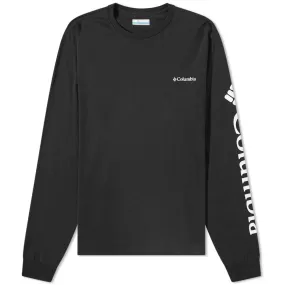 Columbia Long Sleeve CSC  Basic Logo T-ShirtBlack